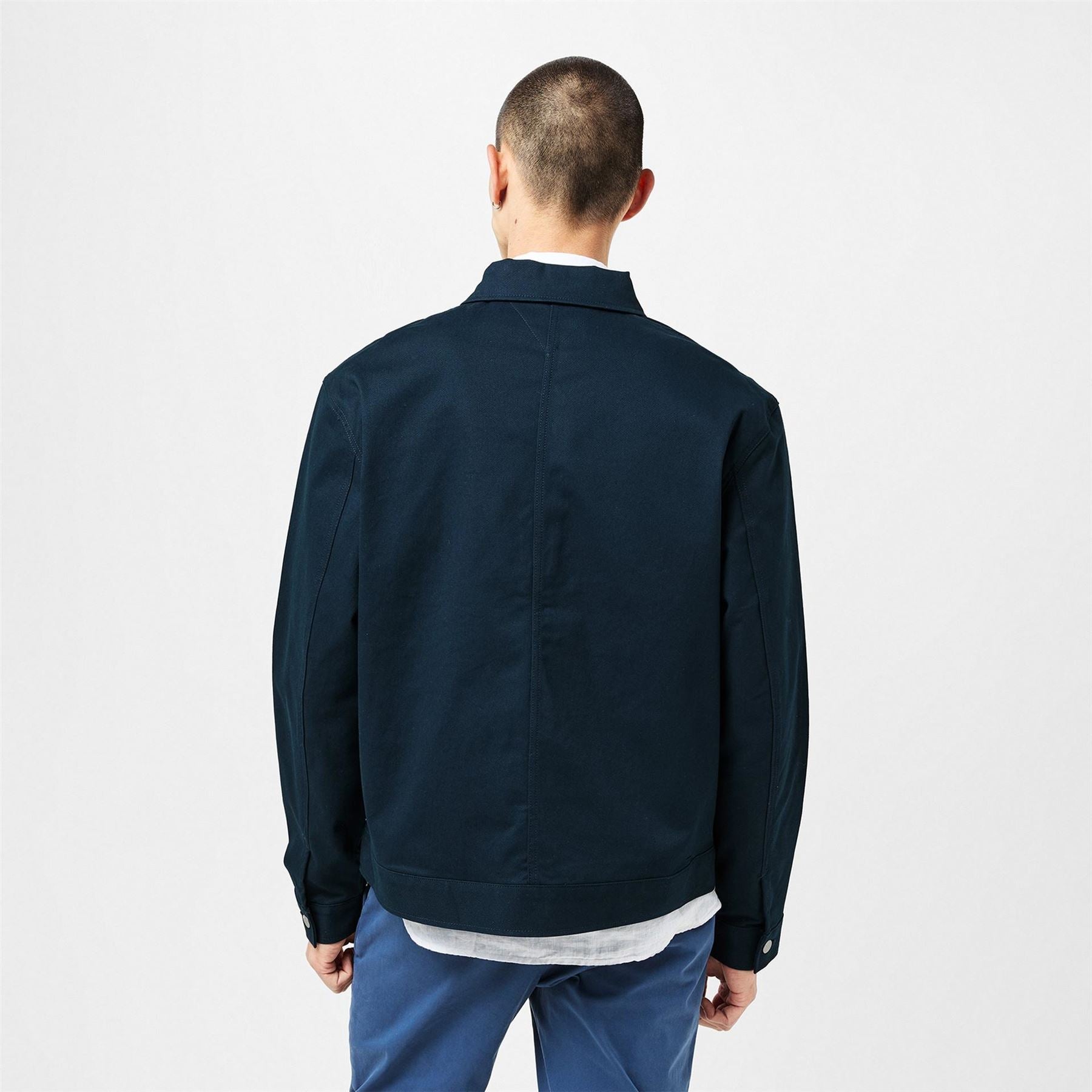 Tommy Jeans Hooded Ribbed Cuff Relaxed Fit Overshirt