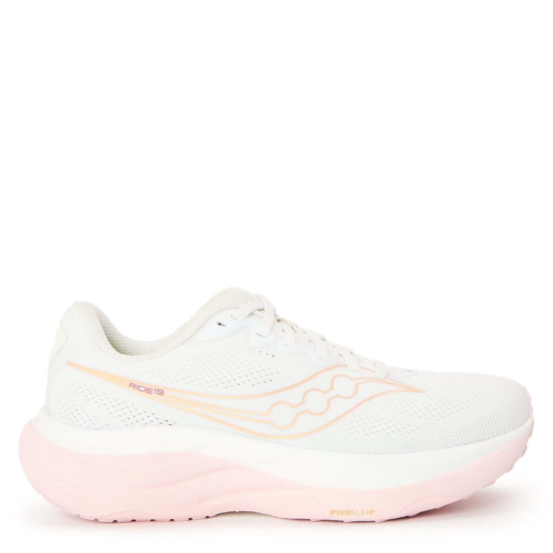 Saucony Ride 19 Graphic Print Low Top Sneakers