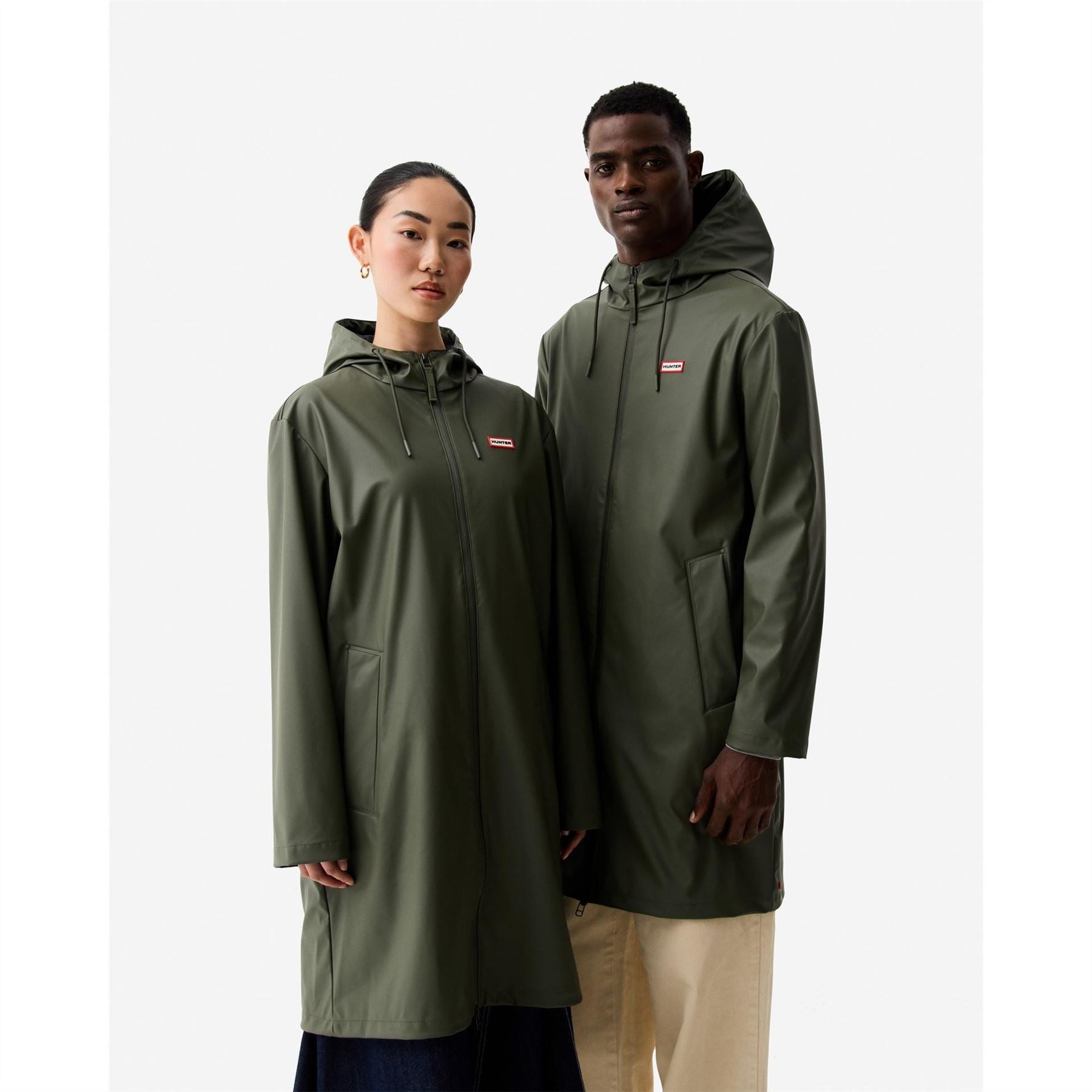 Hunter Andrea Waterproof Lightweight Rain Anorak