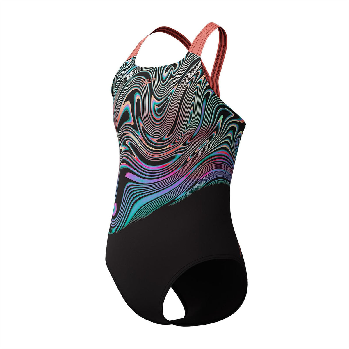 Speedo Placement Powerback Swimsuit