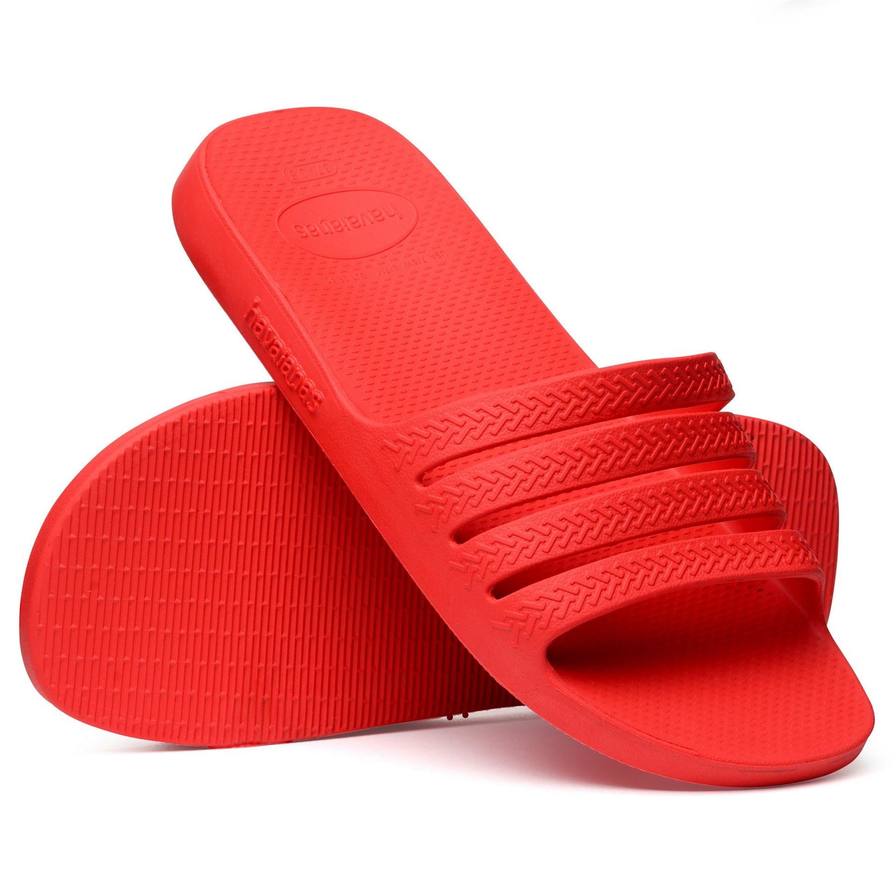 Havaianas Womens Hav. Slide Stradi Black 35 36 Flip Flops