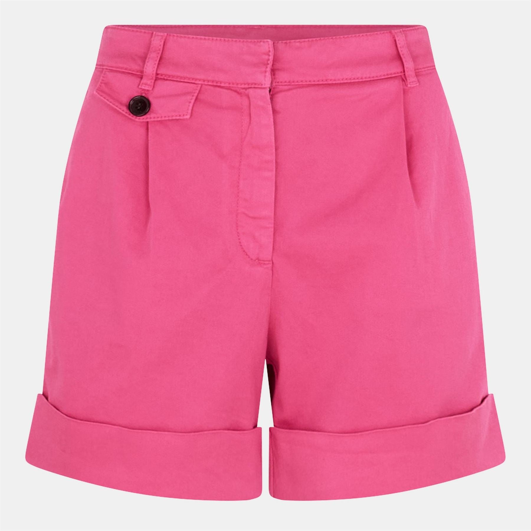 Boss Tasandriad High Waisted Relaxed Fit Denim Shorts