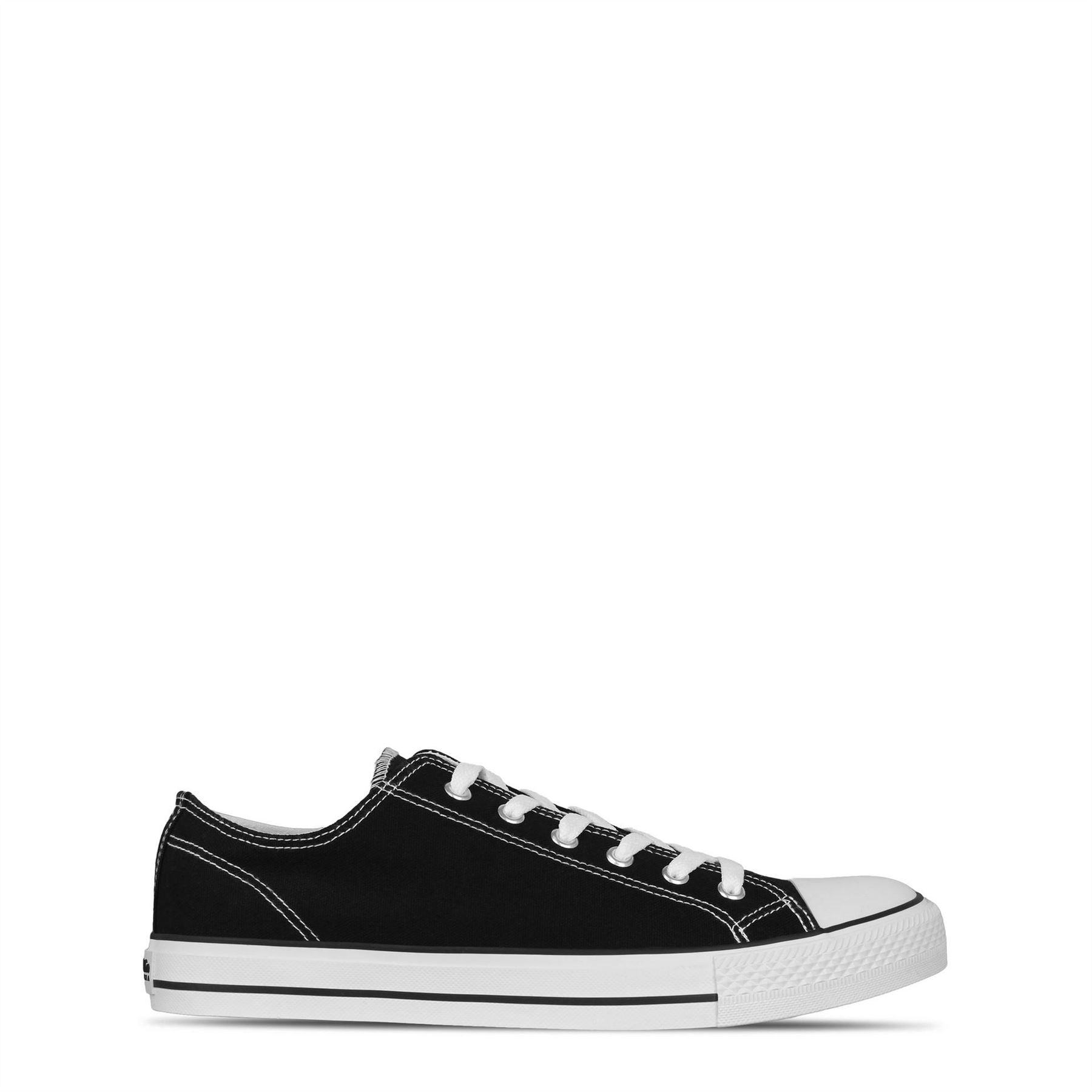 SoulCal Mens Canvasas Low Trainers