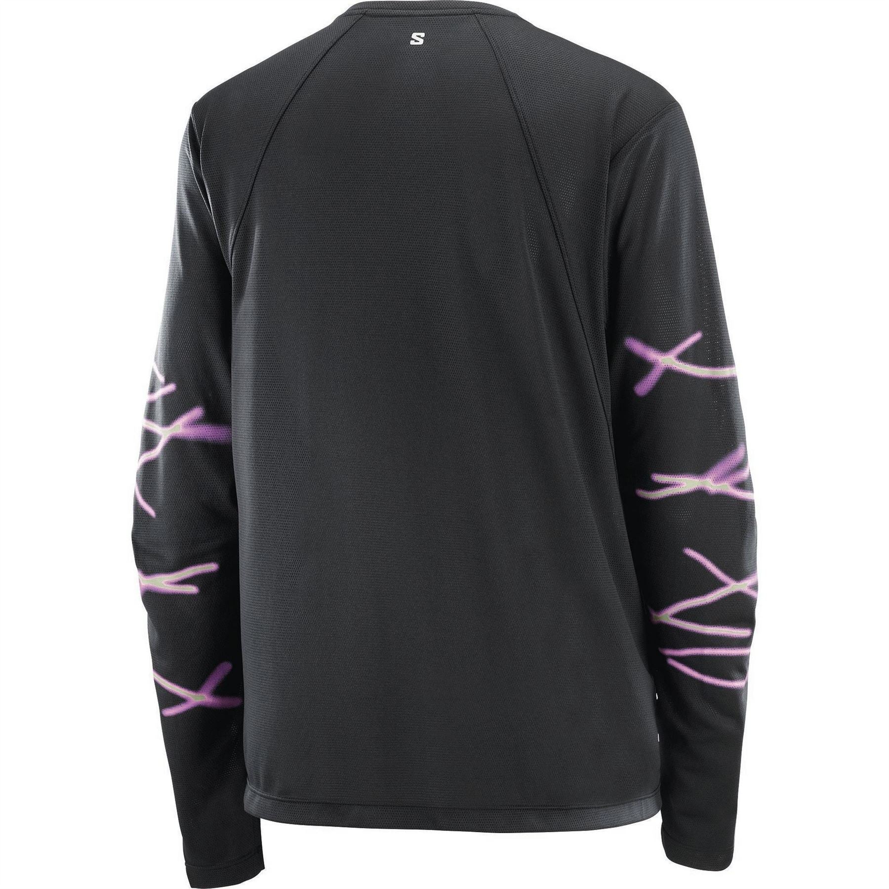 Salomon Womens Core Graphic Ls Running Tee