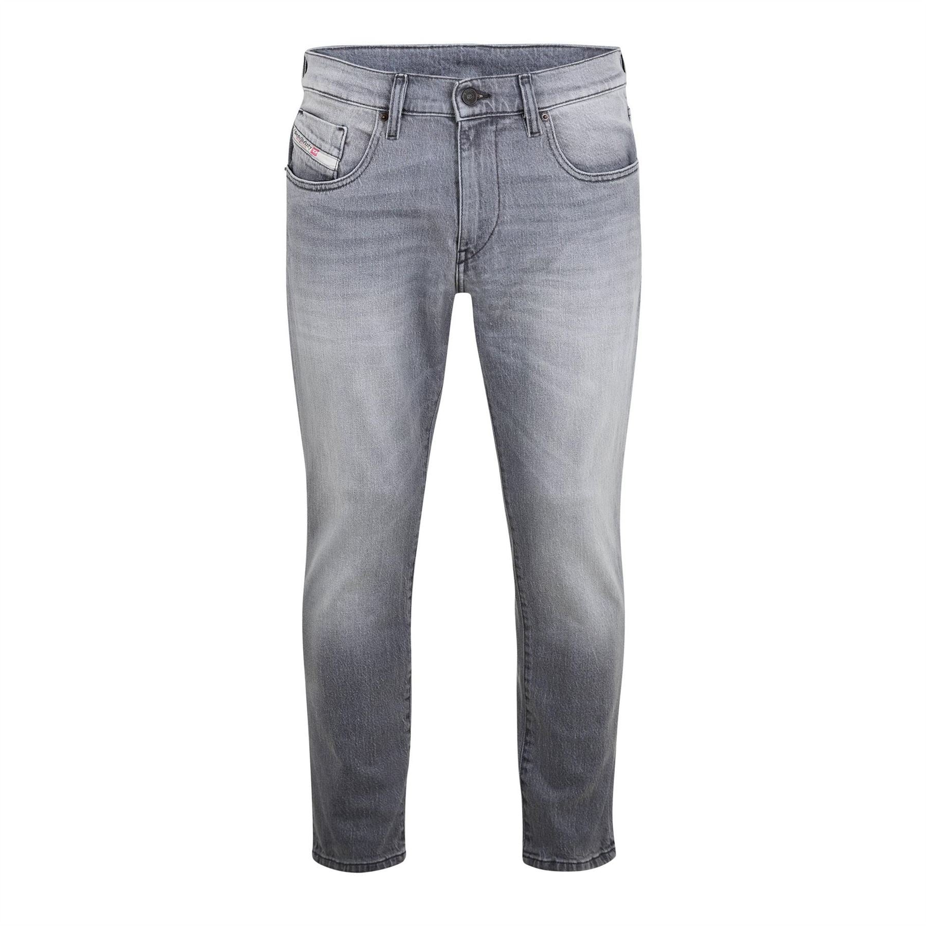 Diesel Five Pocket Straight Leg Jeans