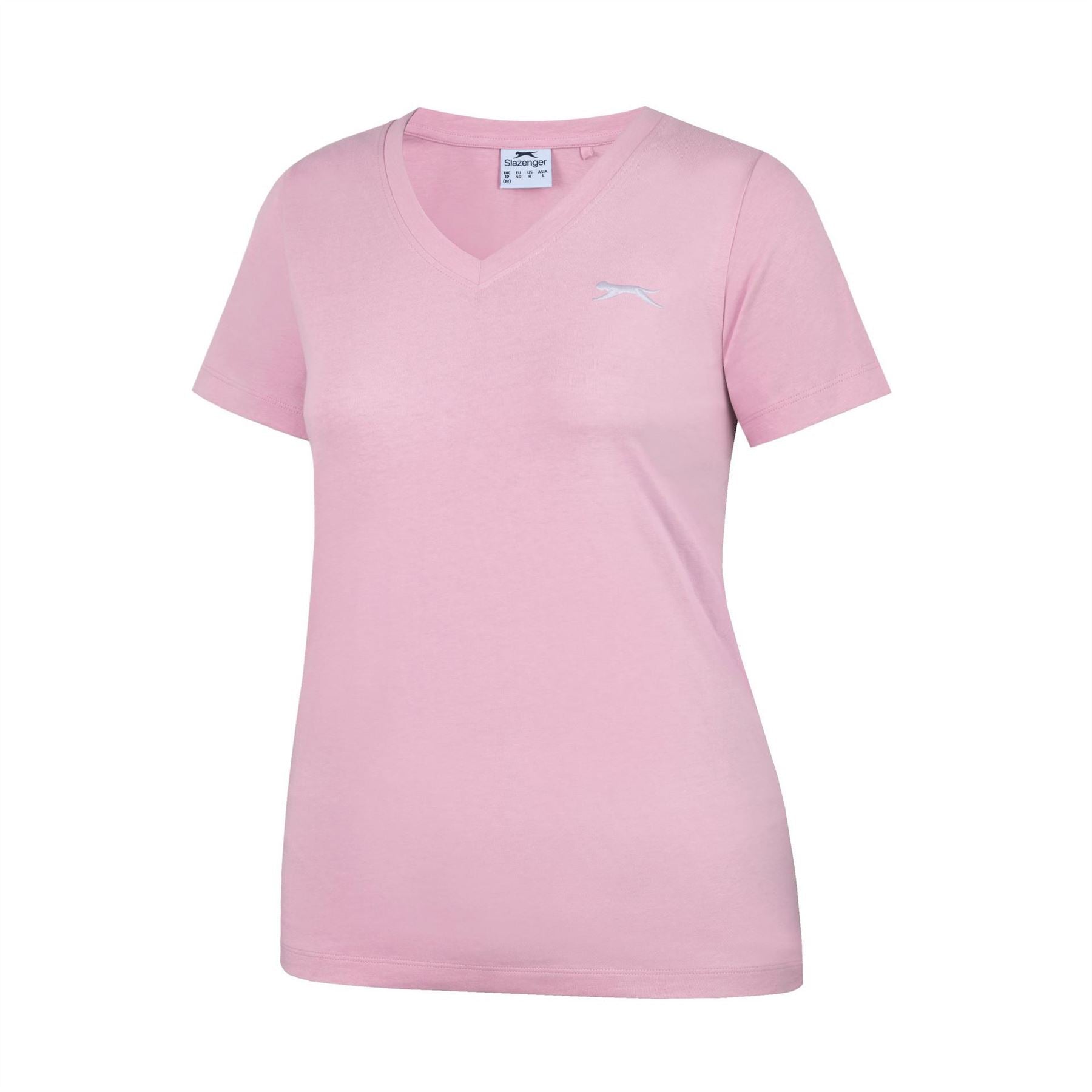 Slazenger Ladies V Neck Tee Shirt