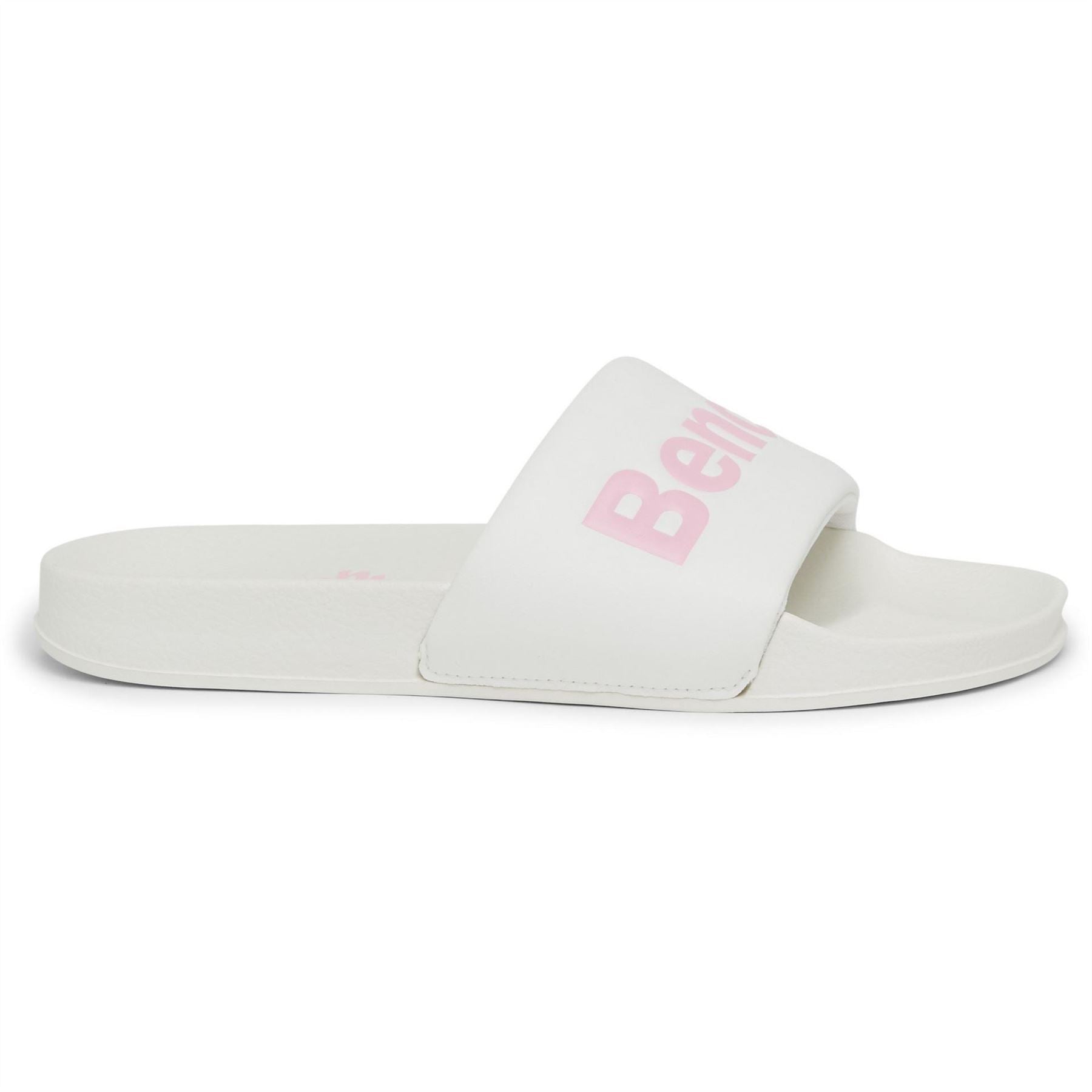 Bench Calypso Lettering Open Toe Slides