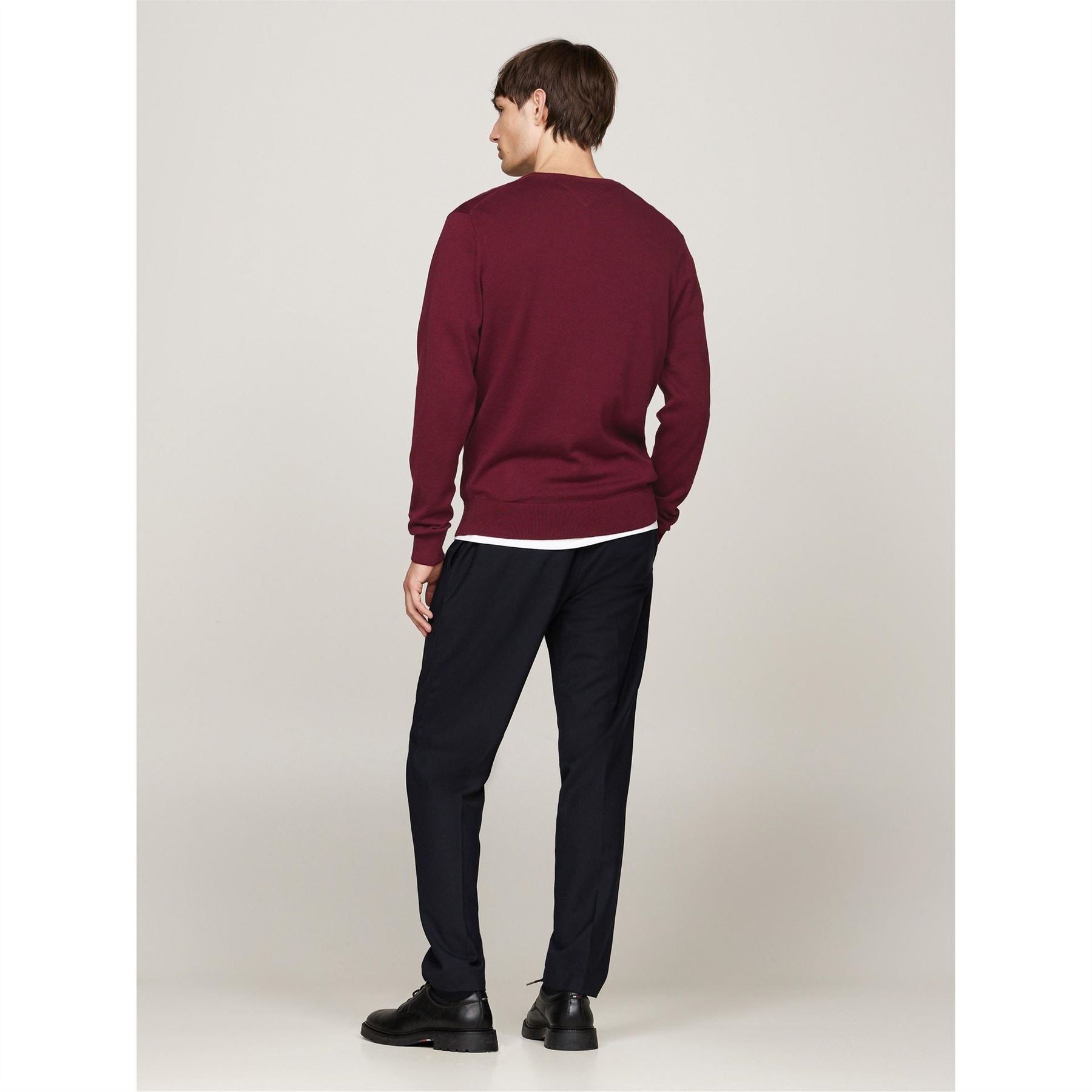Tommy Hilfiger Cotton Crew Neck Pullover Sweater