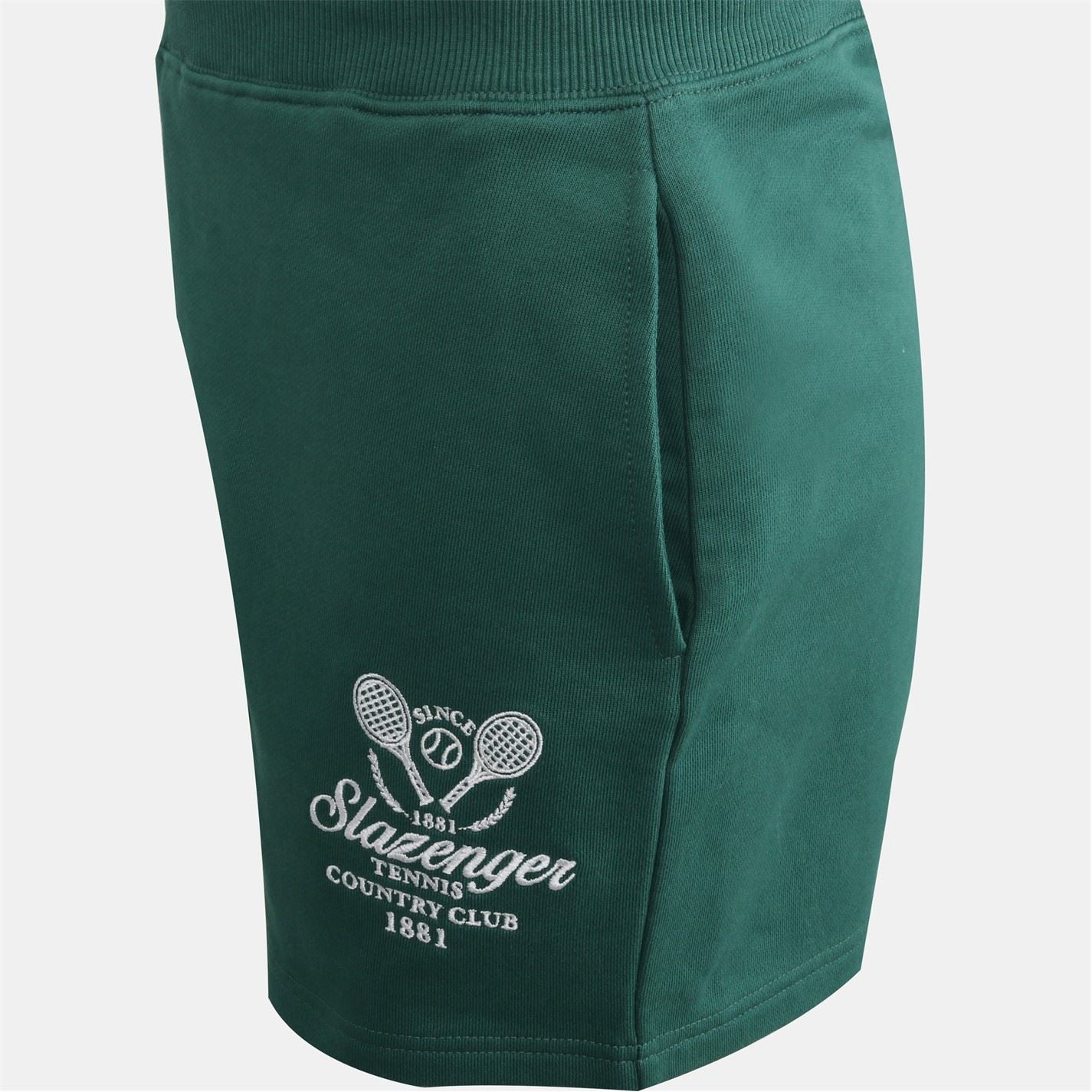 Slazenger Tennis Elasticated Waistband Bermuda Shorts