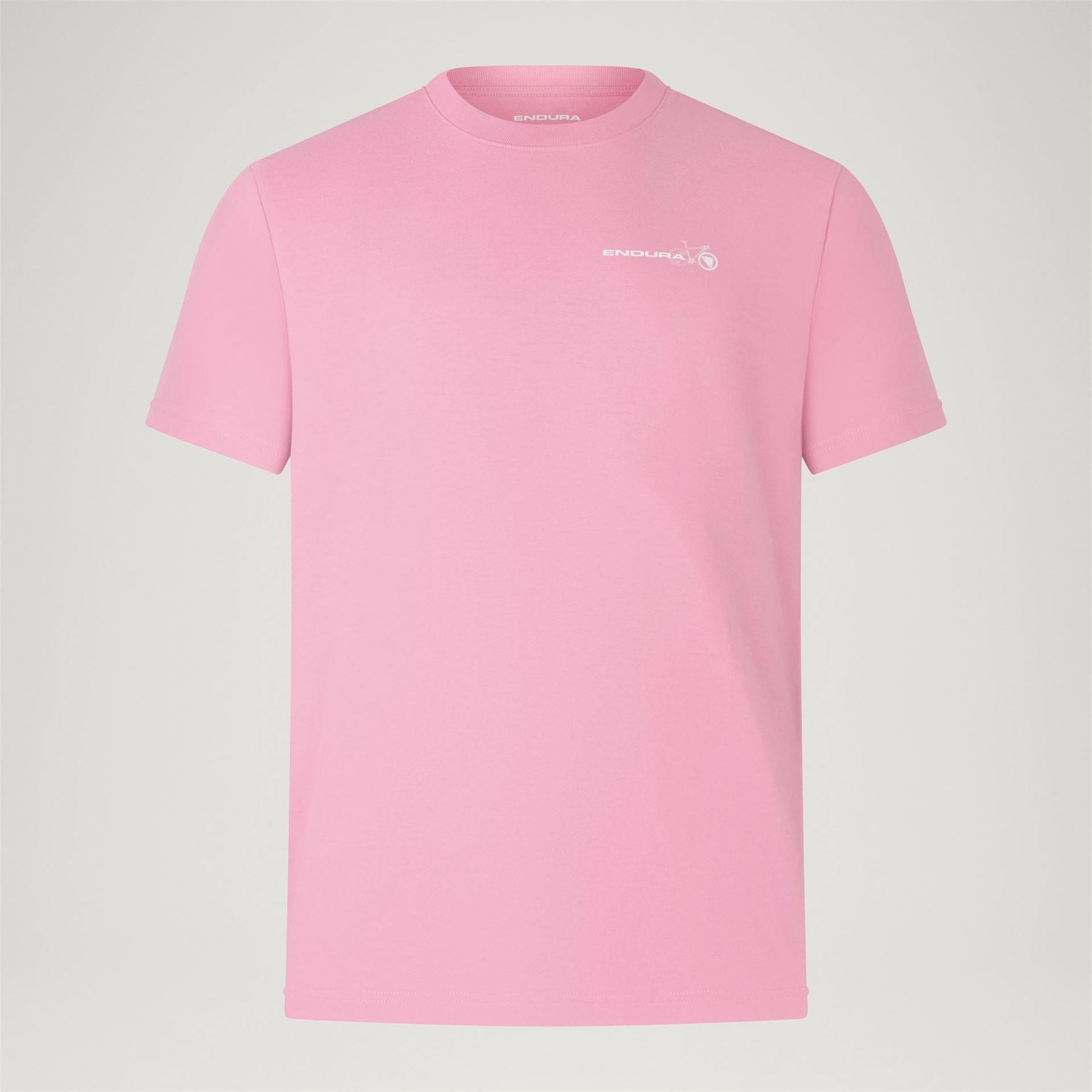 Endura Text Graphic Crew Neck Short Sleeve Jersey T-Shirt