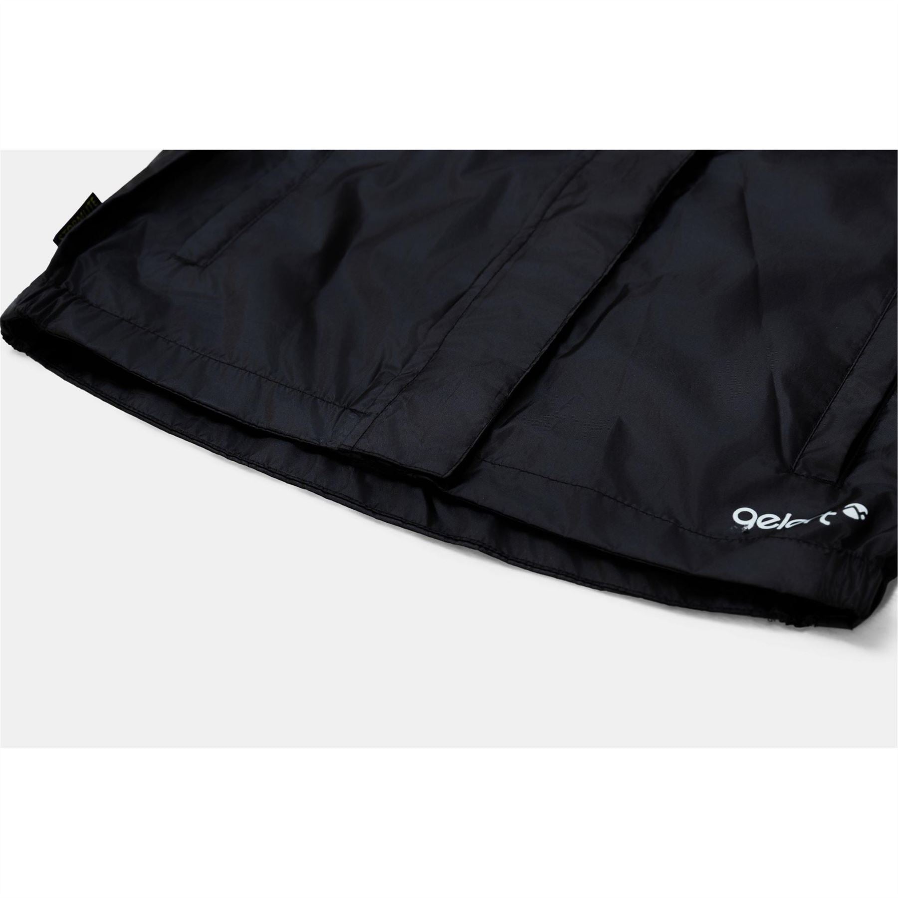 Gelert Kids Packaway Hooded Long Sleeve Waterproof Jacket