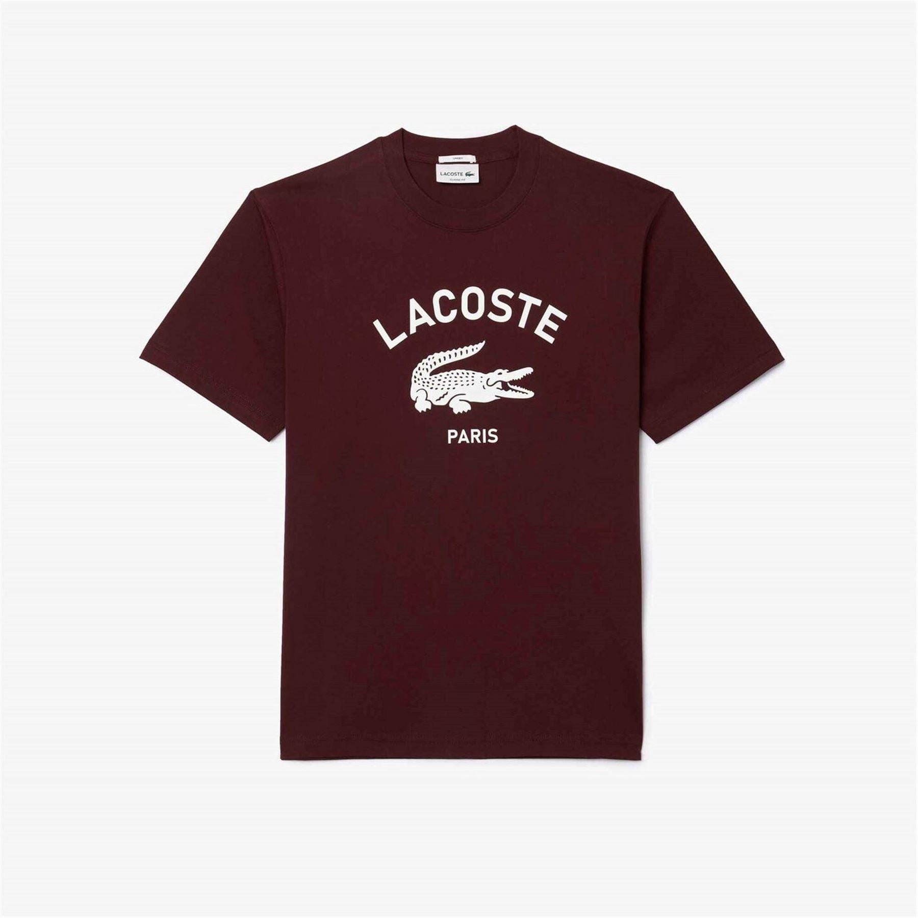 Lacoste Large Logo Short Sleeve Regular Fit T-Shirt