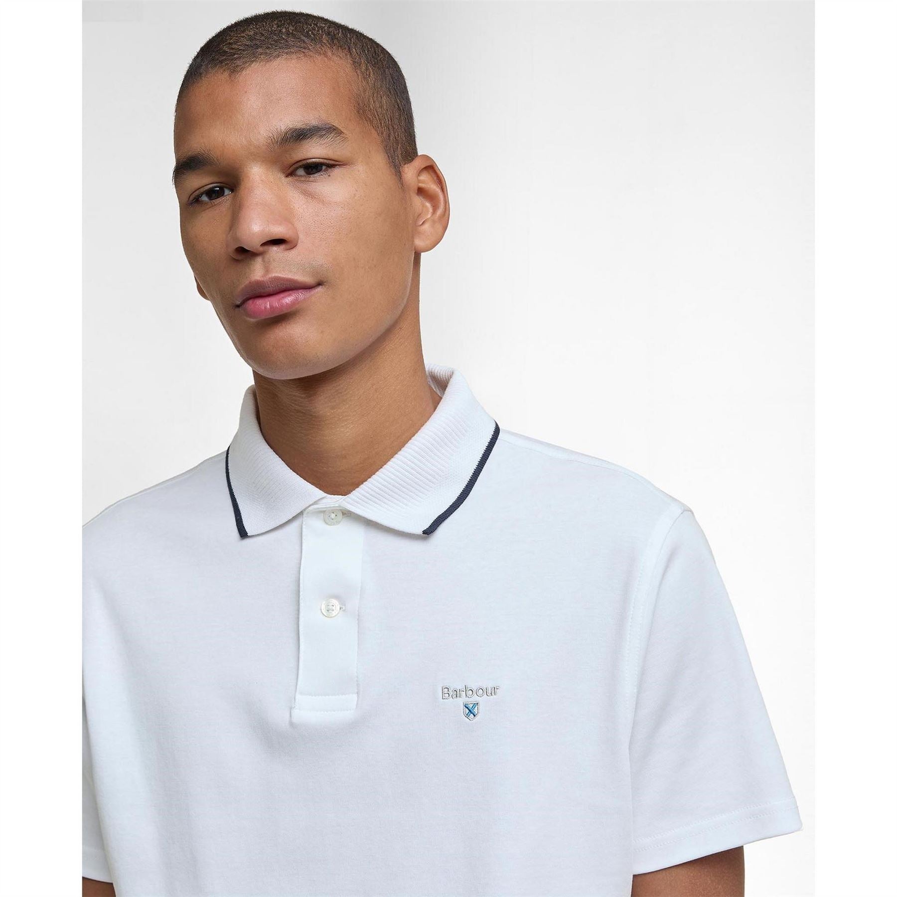 Barbour Tailored Short Sleeved Polo Shirt