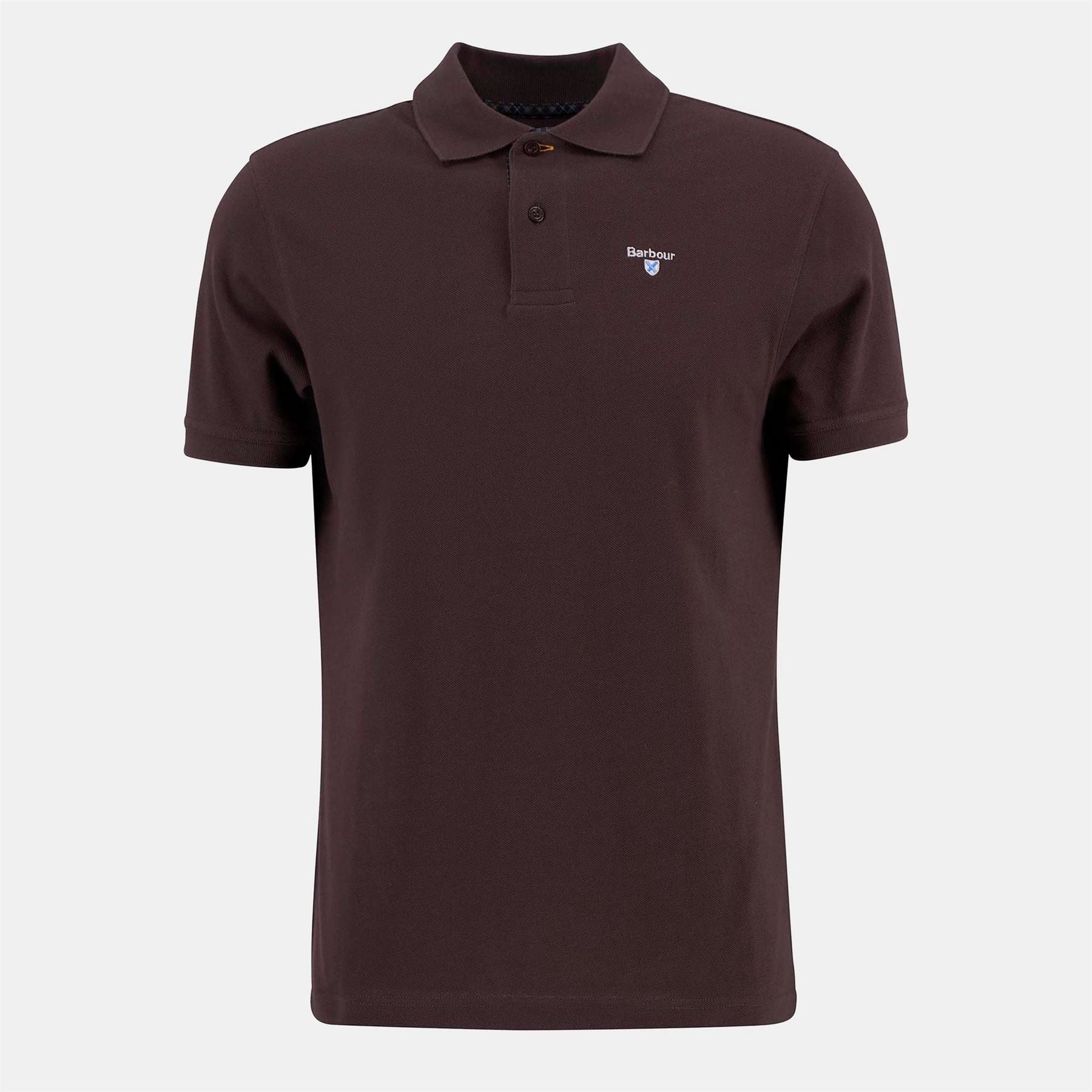Barbour Tartan Pique Polo Shirt