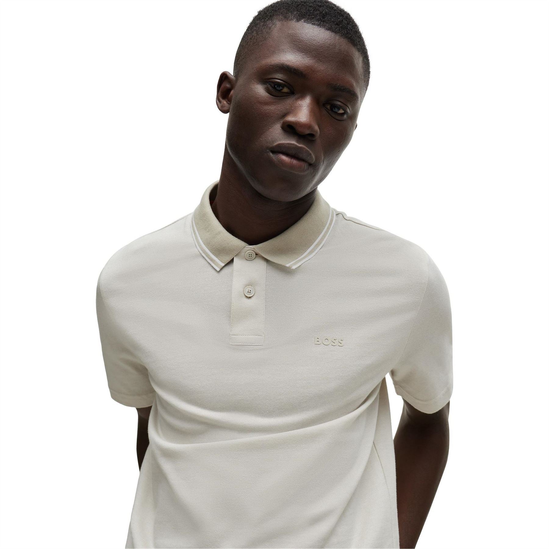 Boss Peoxfordnew Short Sleeve Polo Shirt