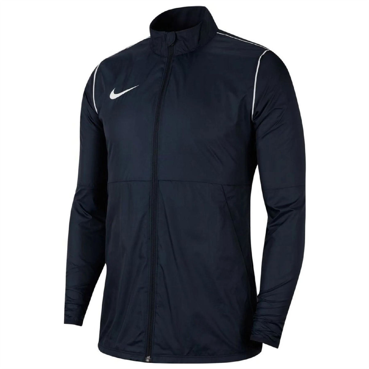 Nike Solid Mock Neck Rain Jacket