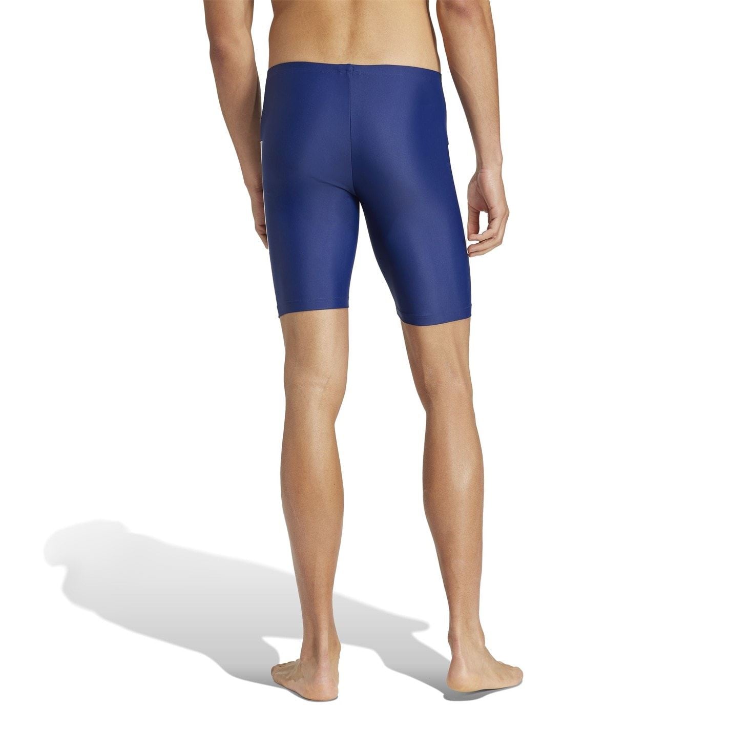 adidas Mens Primeblue 3 Stripes Swim Jammer