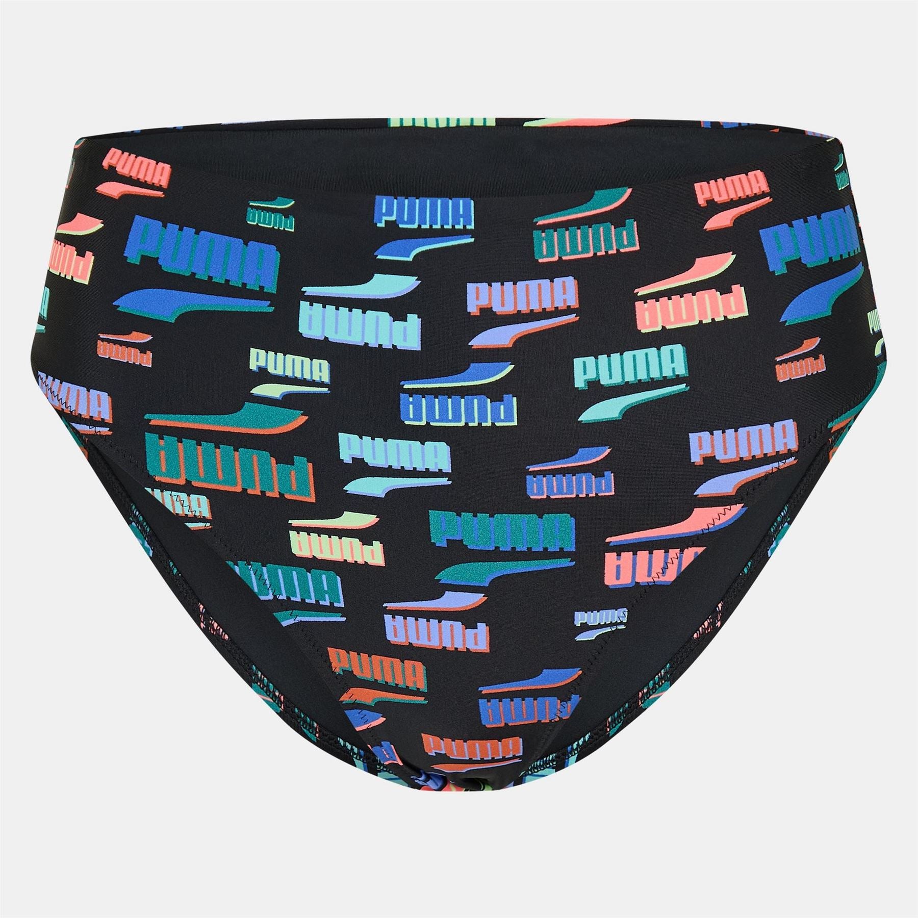 Puma Printed High Waisted Bikini Bottom