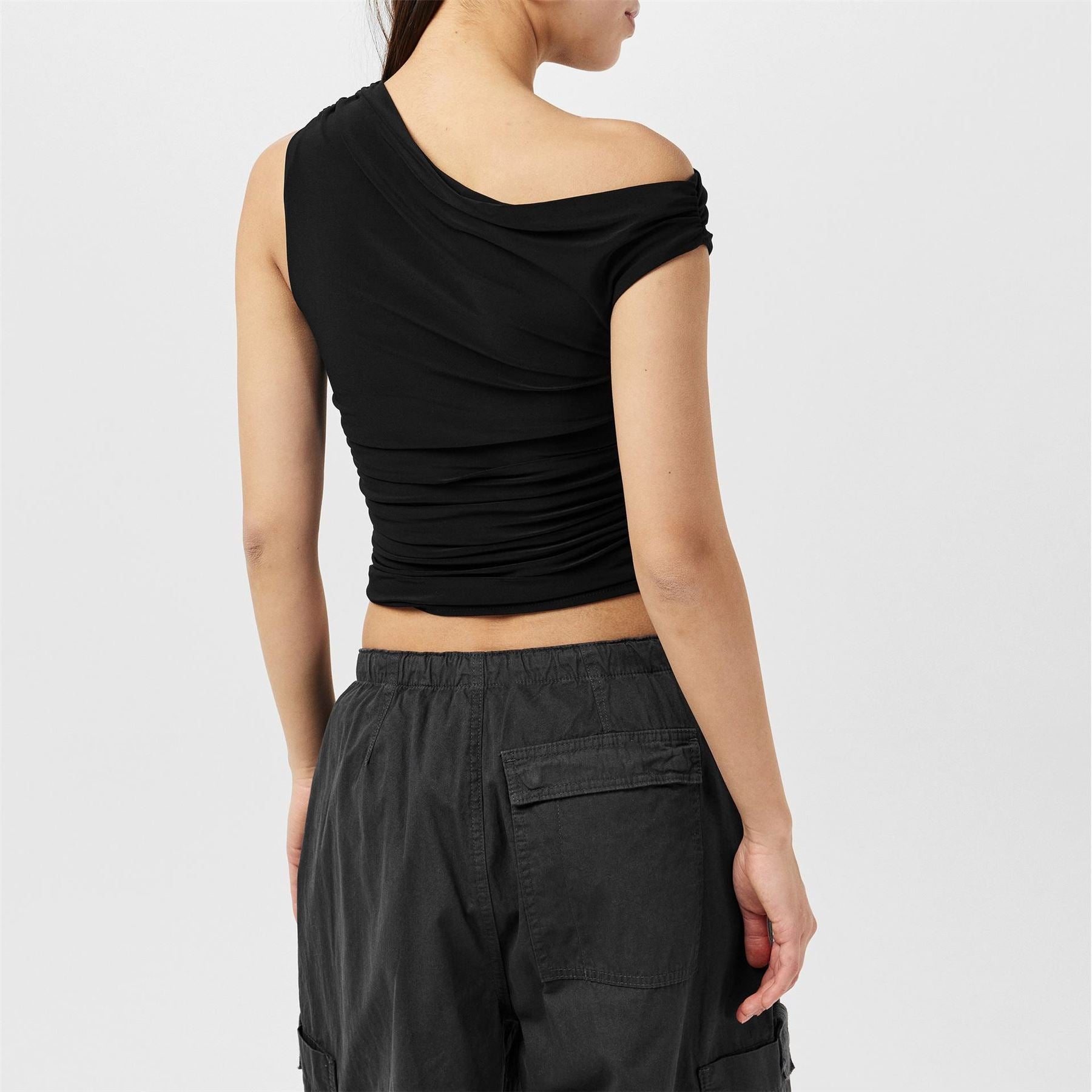 Missy Empire White Super Soft Off The Shoulder Top