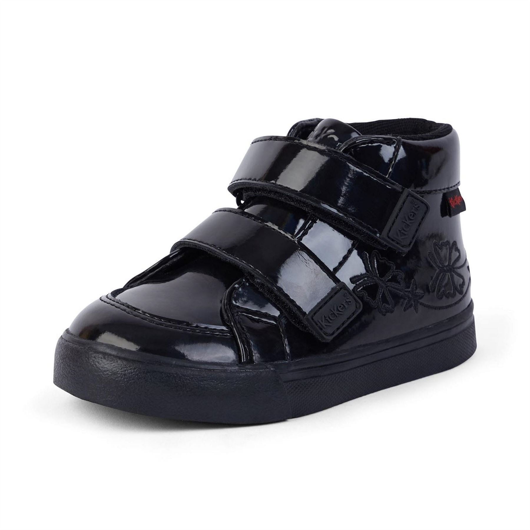 Kickers Tovni Hi Stardust Patent Boots