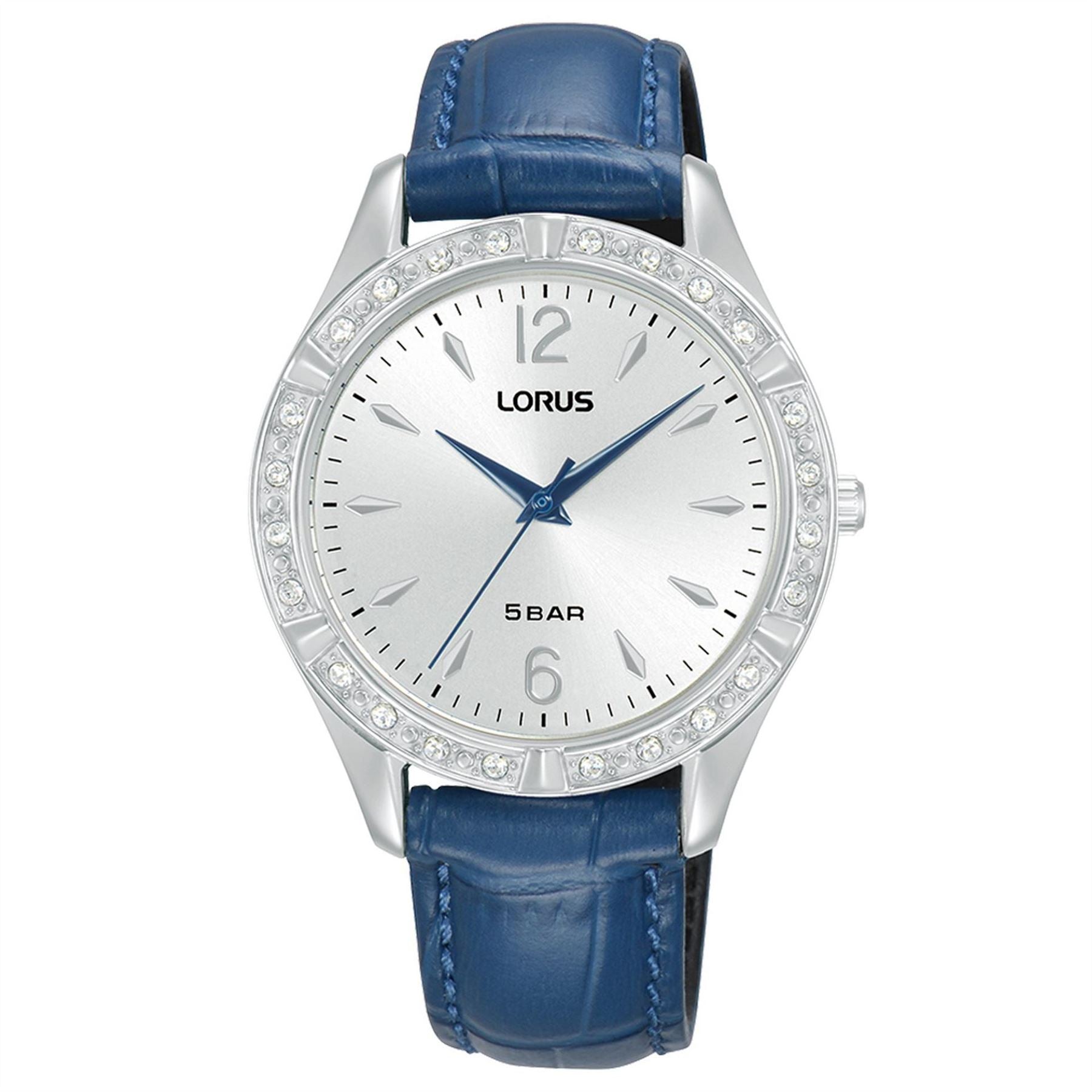 Lorus Ladiesstrap Analogue Leather Strap Watch