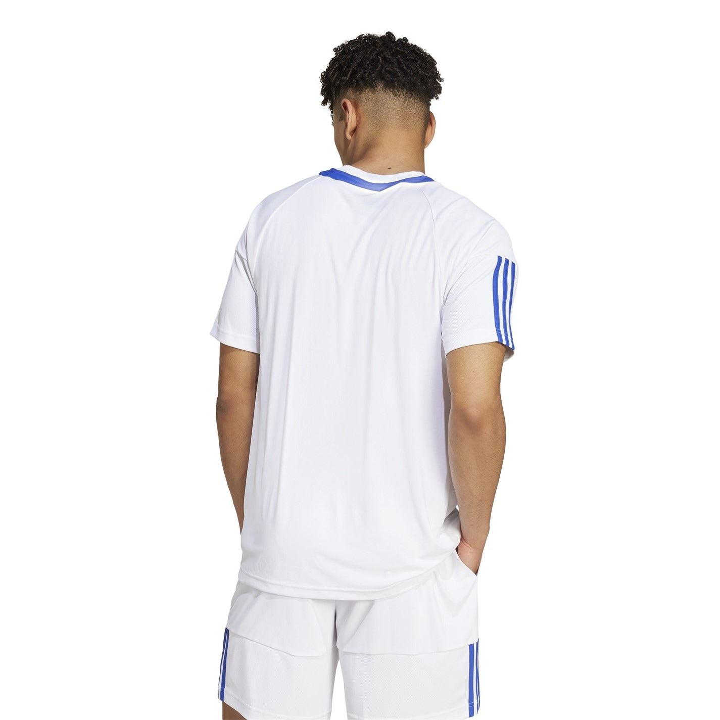 adidas Mens Classic 3 Stripe Sereno T-Shirt