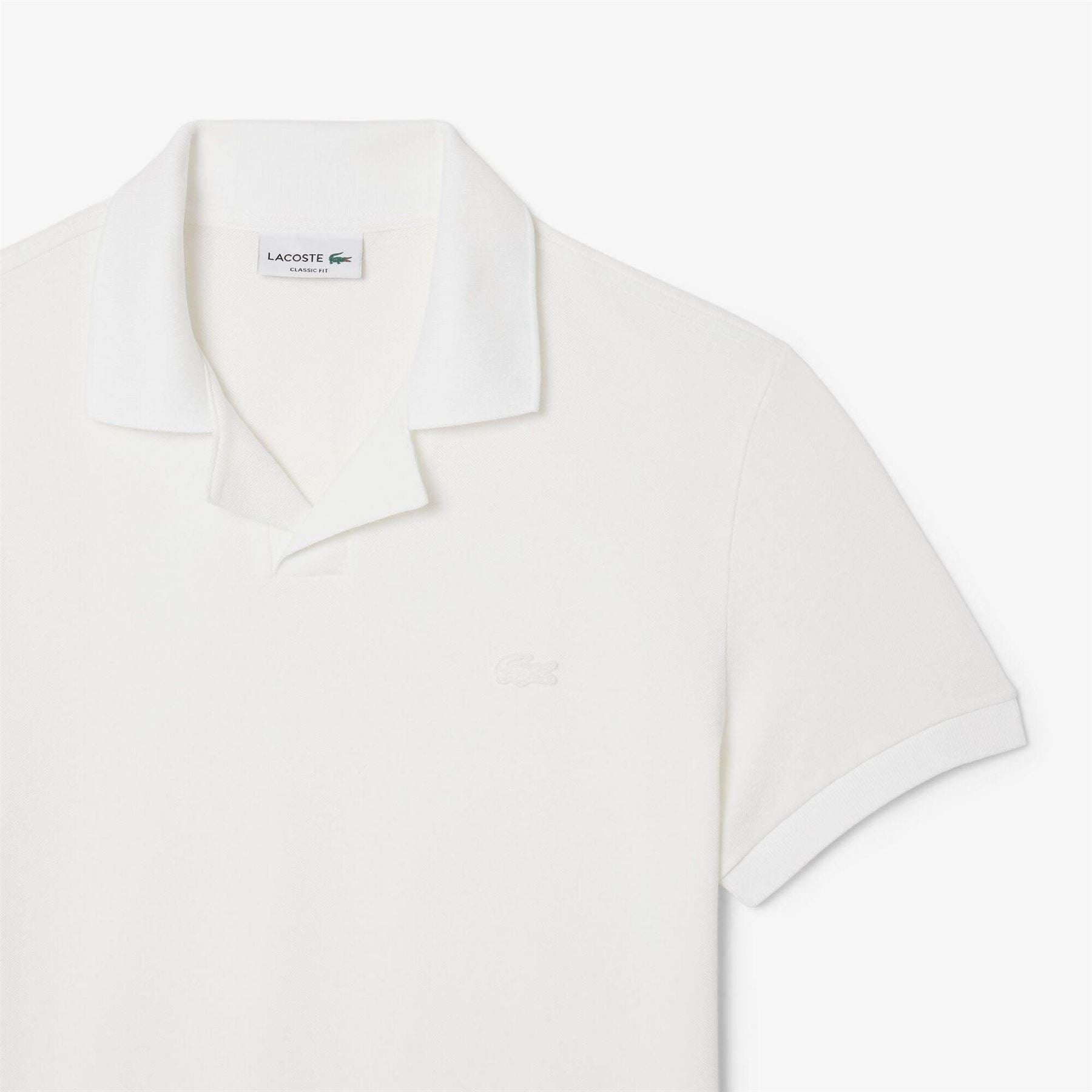 Lacoste Fit Open Neck Paris Polo Shirt