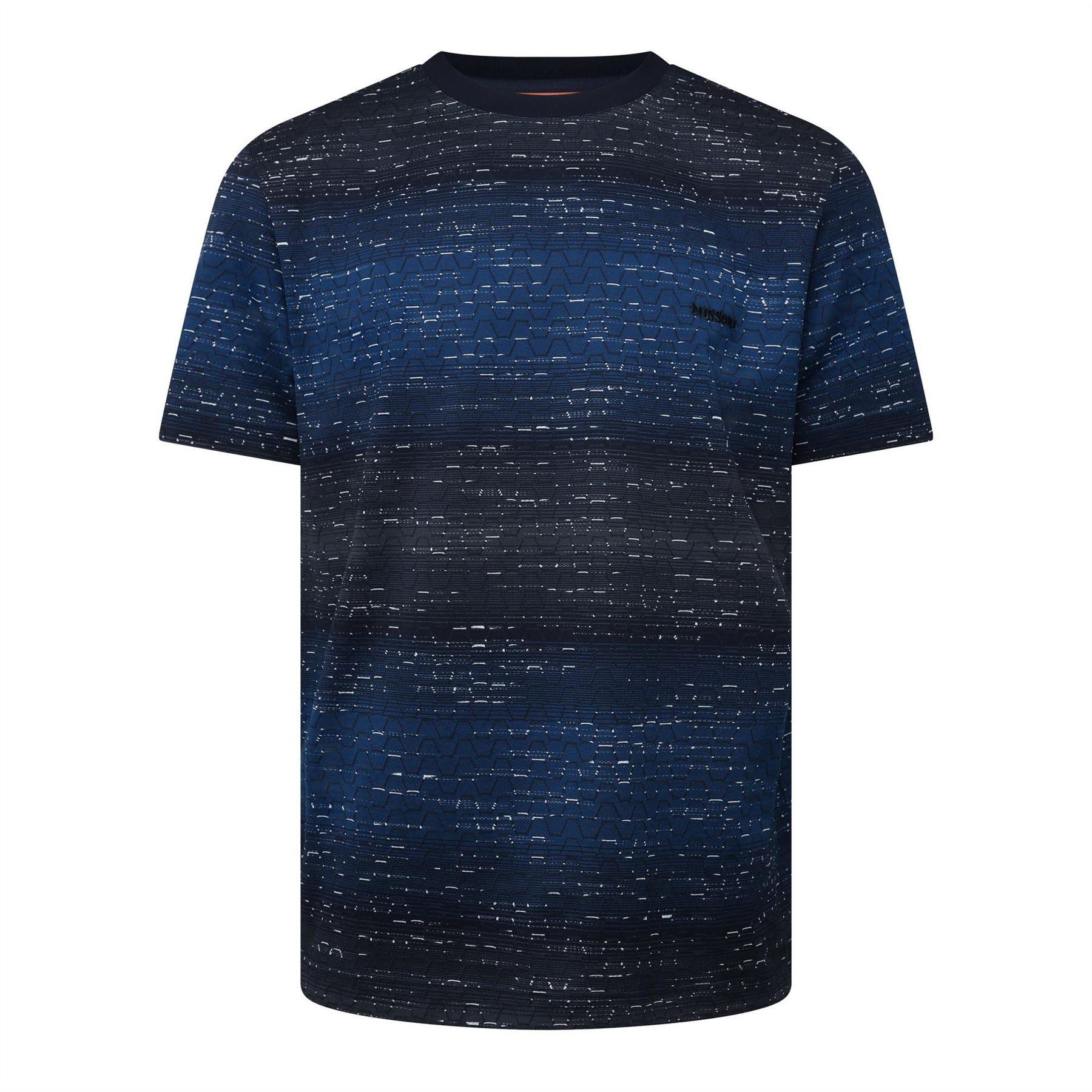 Missoni Crew Neck Short Sleeve Regular Fit Jersey T-Shirt
