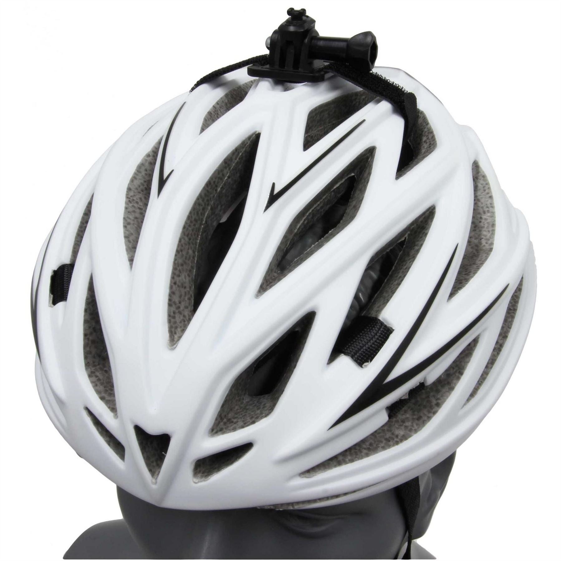 FWE Helmet Bracket For 80 Lumen Front 15 Lumen Rear Usb Light