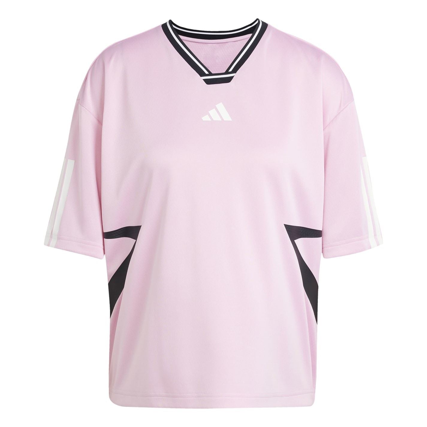 adidas Tiro Cut 3 Stripes Colorblock Boyfriend T-Shirt