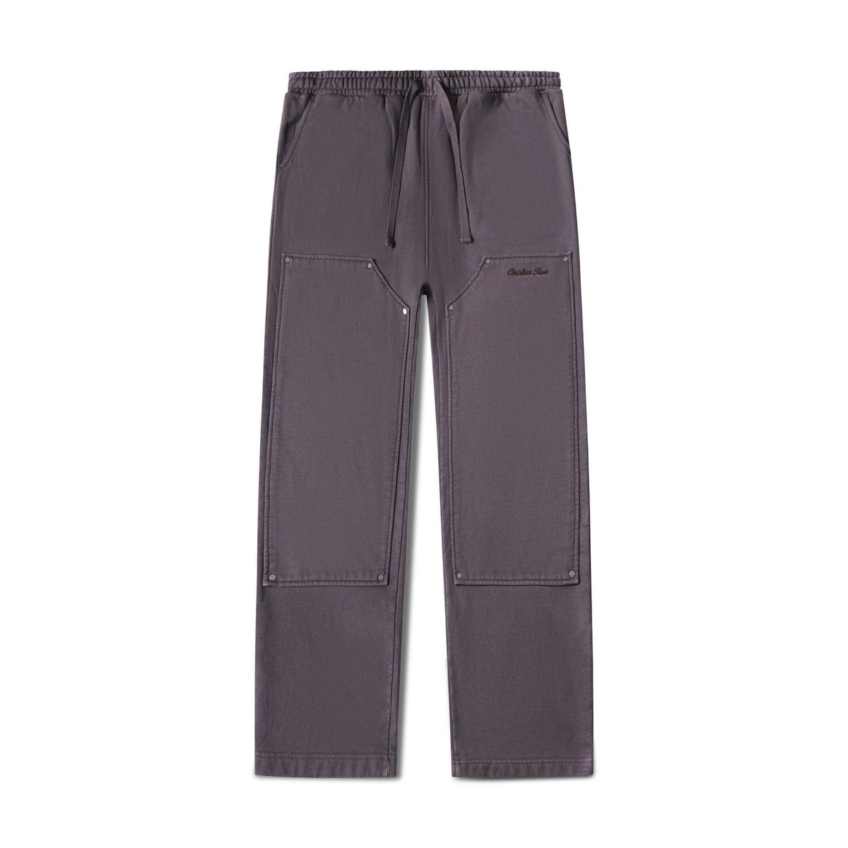Christian Rose Beyond Ordinary Carpenter Fleece Open Hem Joggers