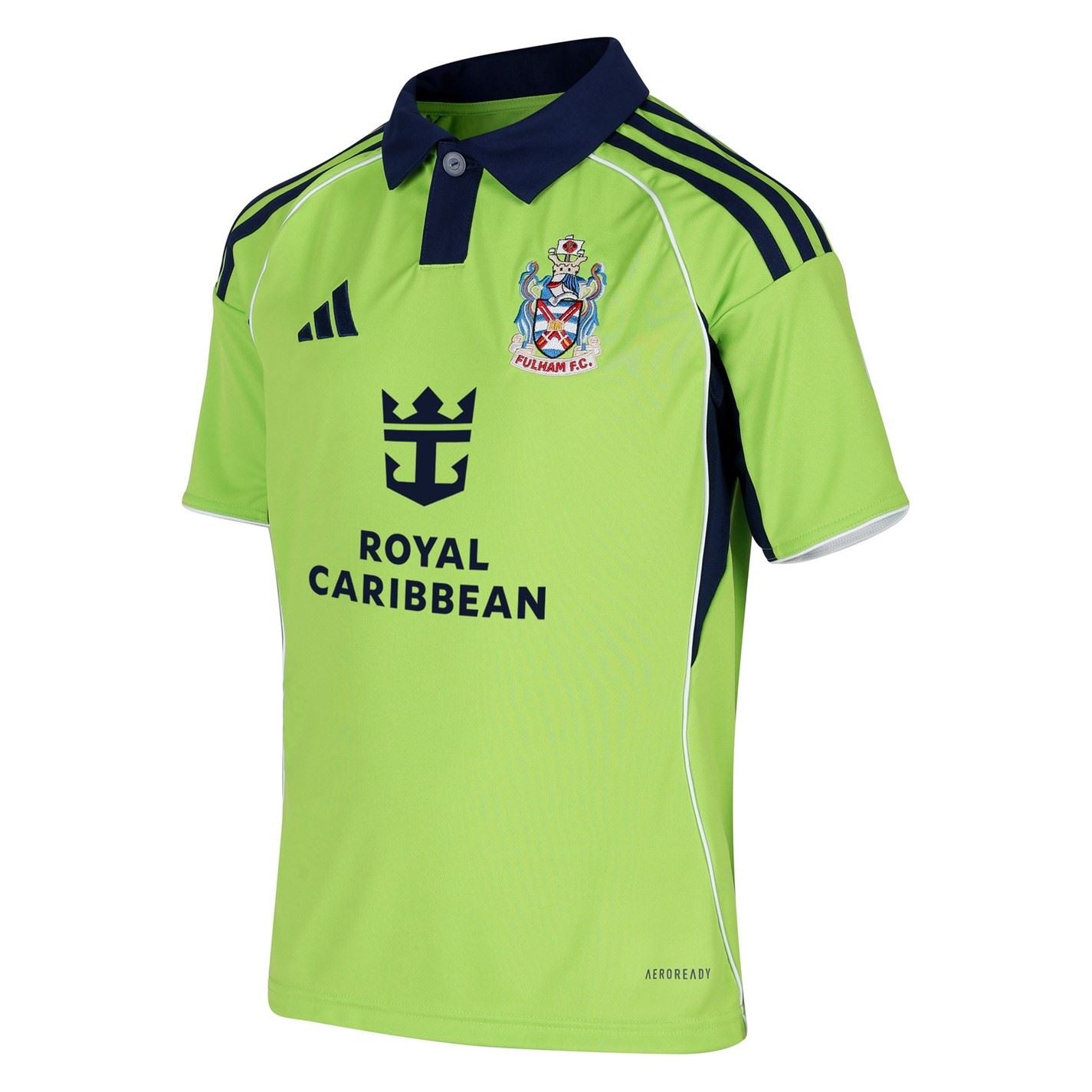 adidas Fulham Away Shirt 2025 2026 Juniors