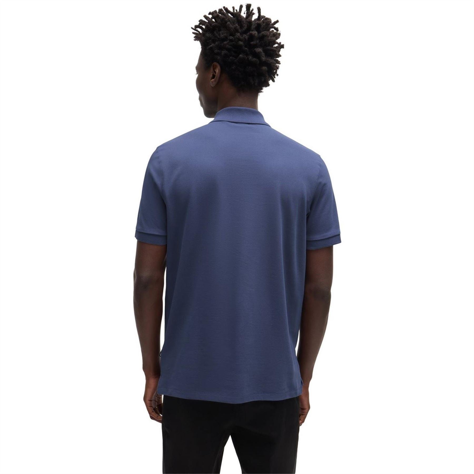 Boss Pallas Cotton Short Sleeve Polo Shirt