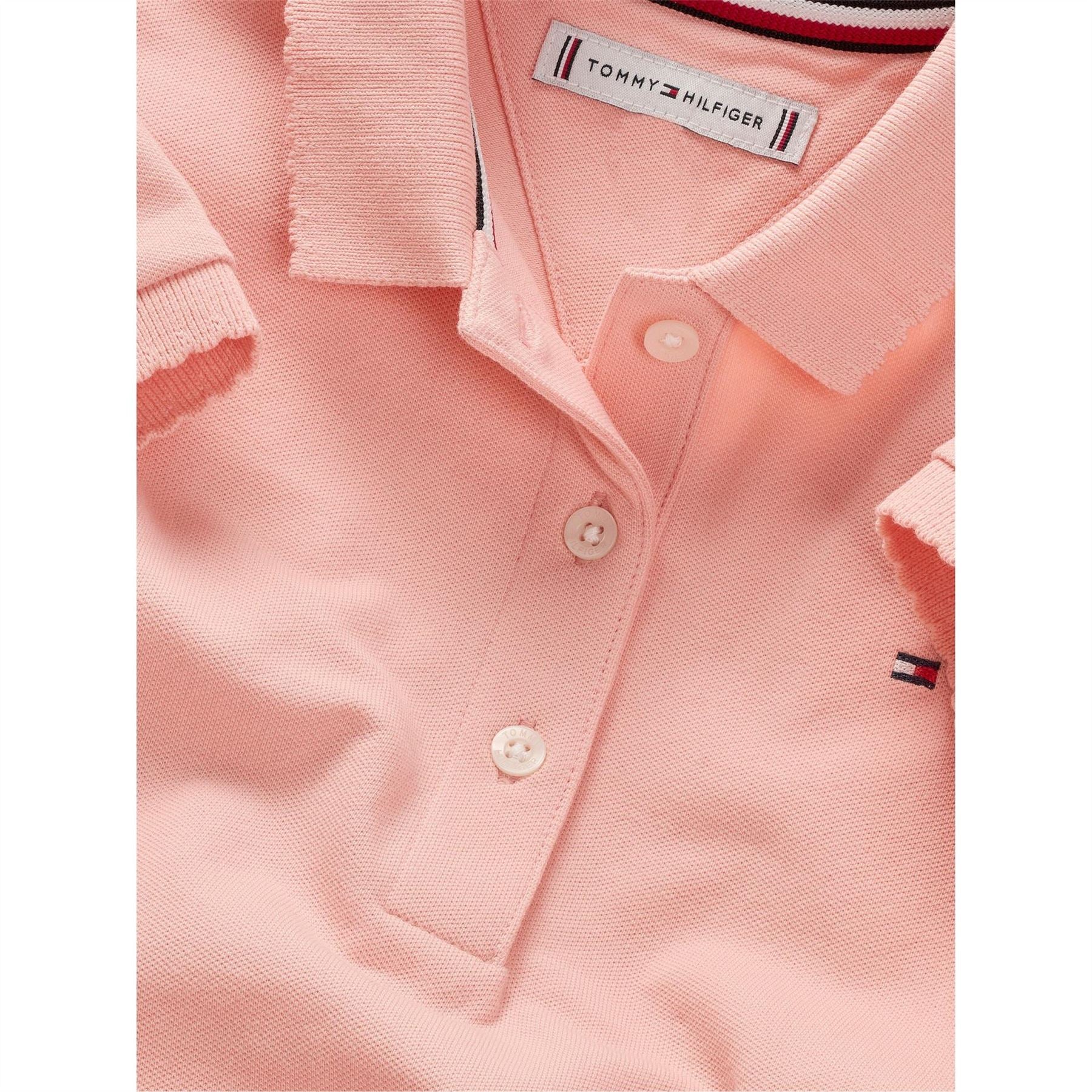 Tommy Hilfiger Polo Collared Neck Mini T-Shirt Dress