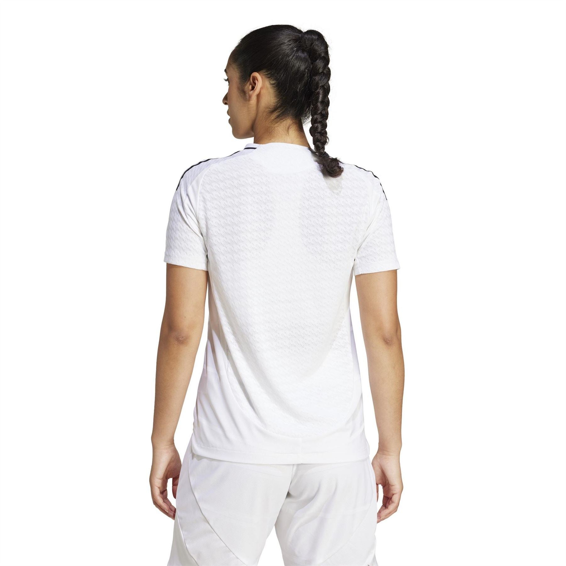 adidas Womens Real Madrid Authentic Home Shirt 24 25