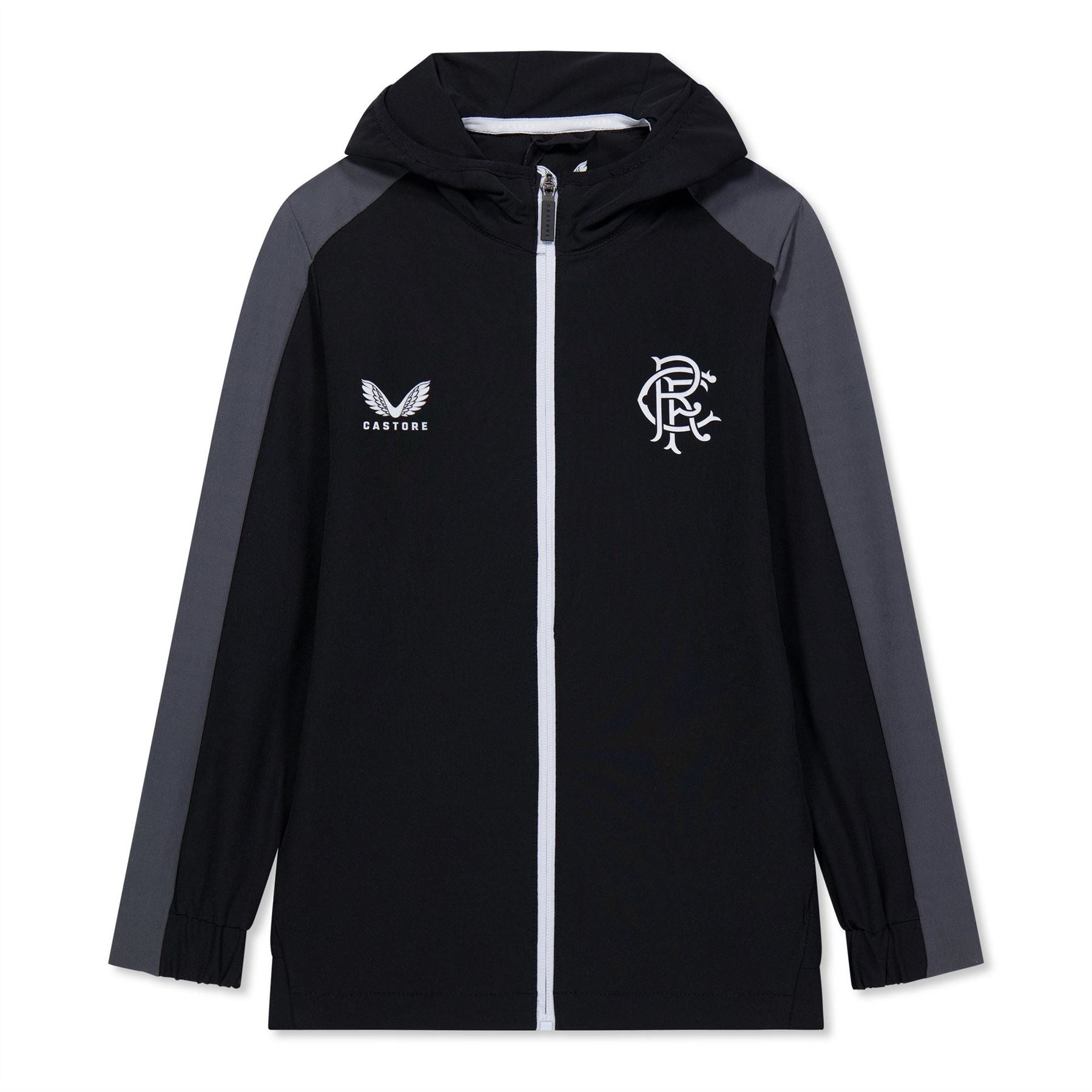 Castore Rangers Travel Hooded Jacket Juniors