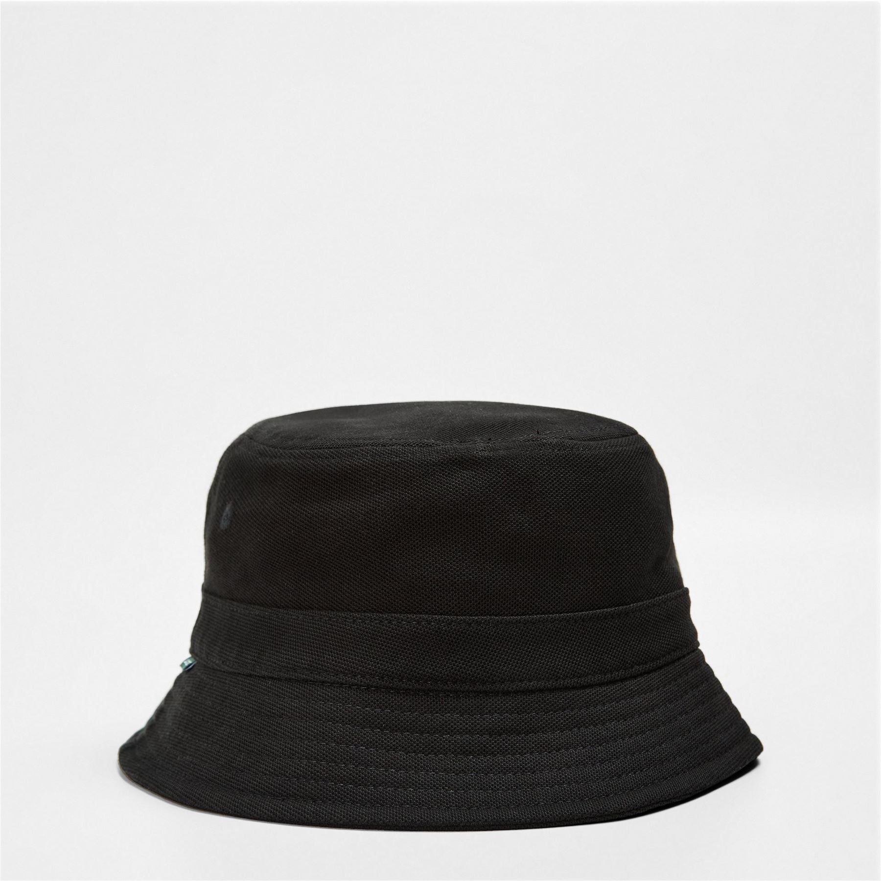 Lacoste Crocodile Logo Print All Around Brim Bucket Hat