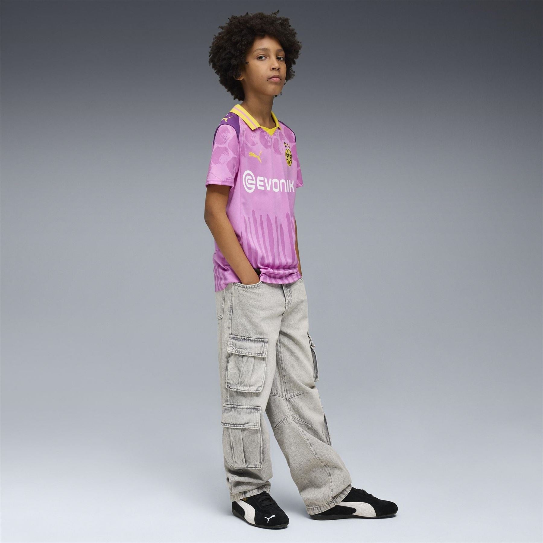 Puma X Kidssuper Borussia Dortmund Third Shirt 2025 2026 Juniors