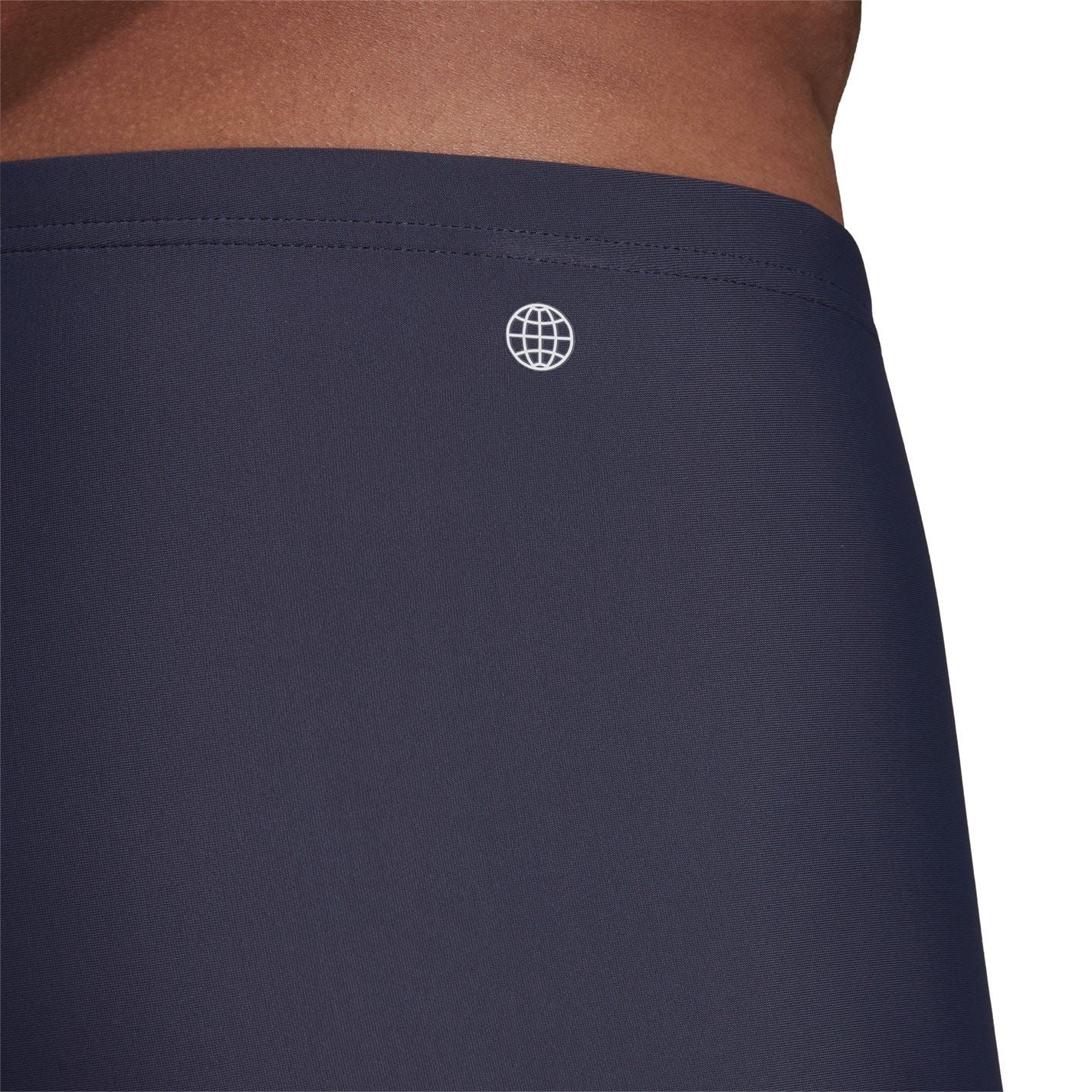 adidas Mens Solid Boxer Swim Shorts