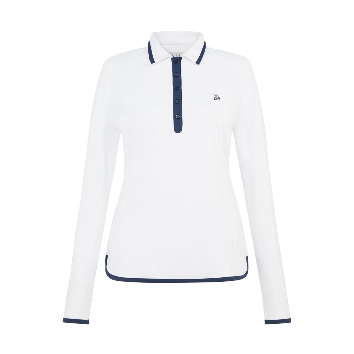 Original Penguin Golf Long Sleeve Regular Fit Polo Shirt