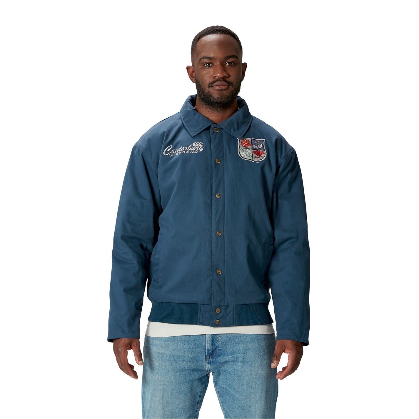 Canterbury British And Irish Lions Heritage Quilted Jacket Adults