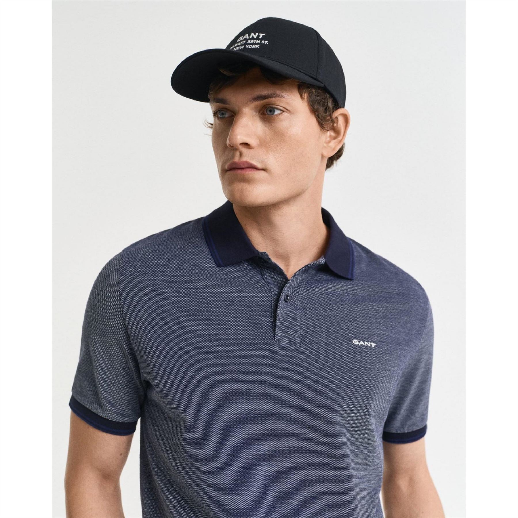 Gant 4-Colour Oxford Piqué Polo Shirt