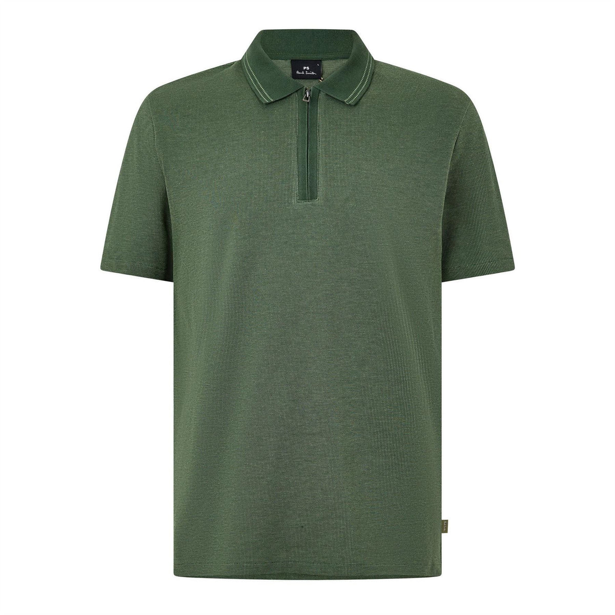 PS Paul Smith Microdot Cotton Short Sleeve Polo Shirt