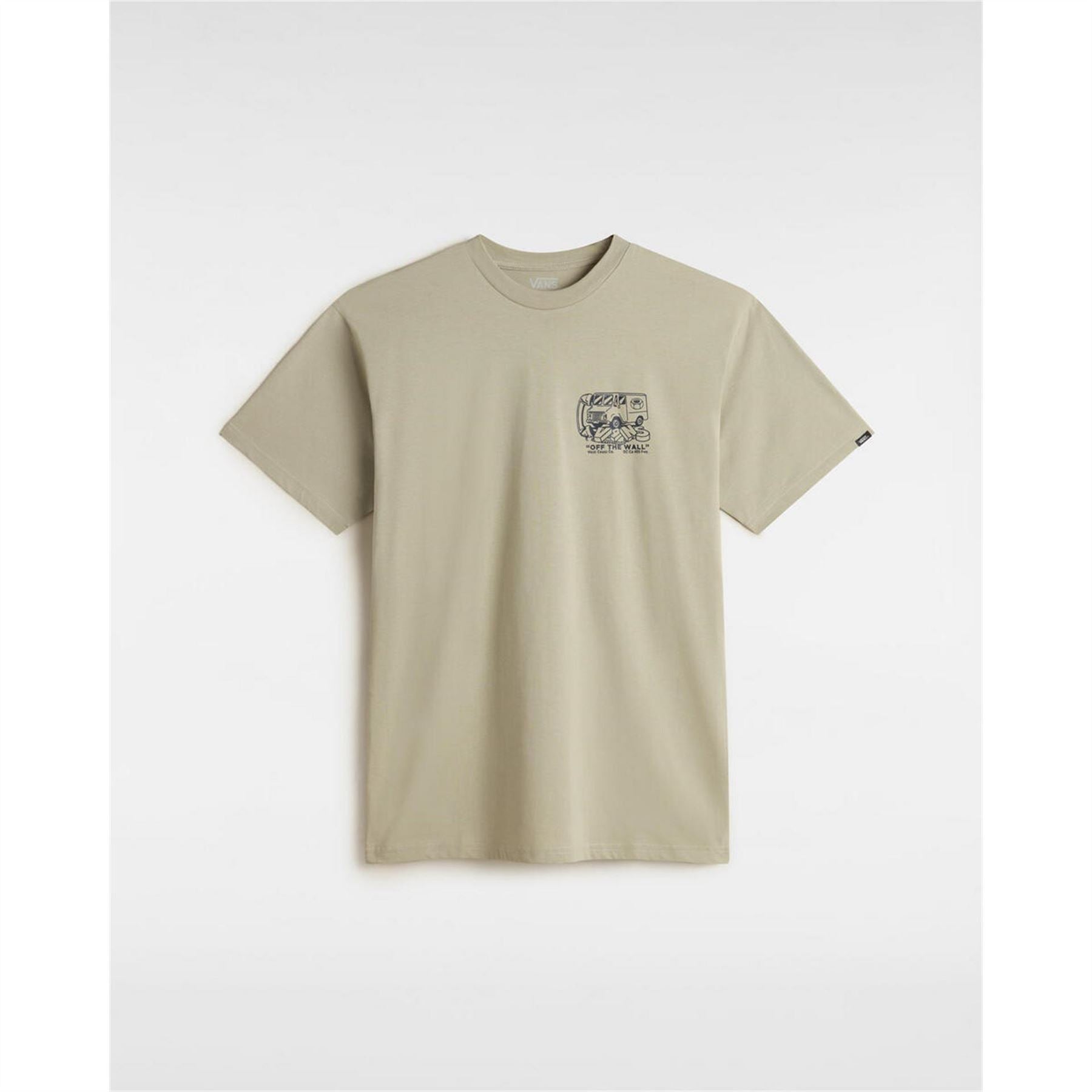 Vans Next Stop Short Sleeve Black Regular Fit T-Shirt