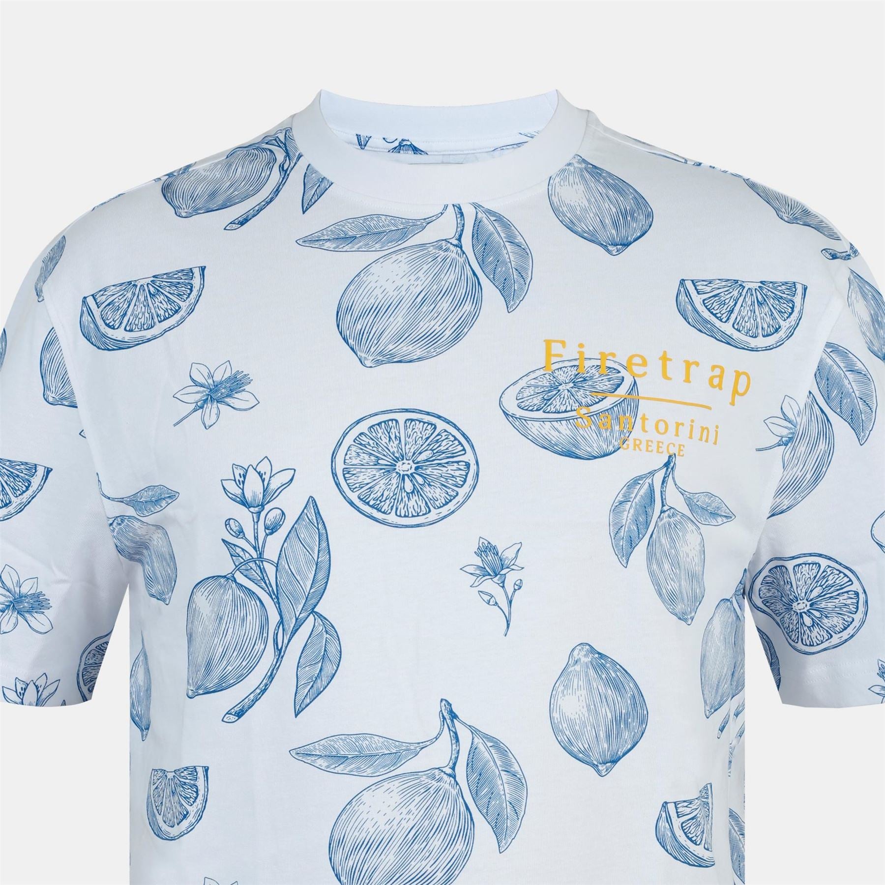 Firetrap Fruit All Over Print Oversized T-Shirt