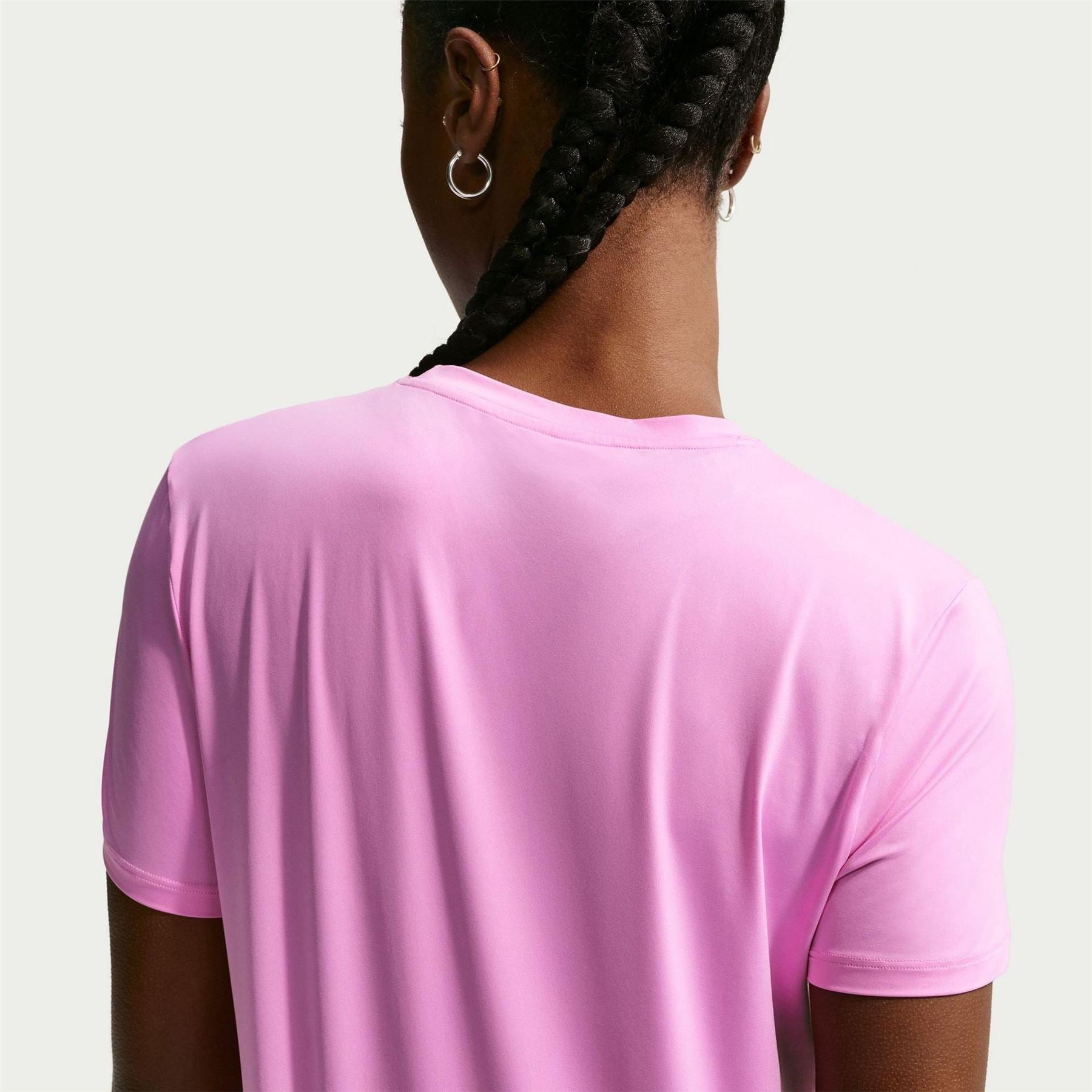 Nike Womens Dri Fit One Standard Fit Short Sleeve Top