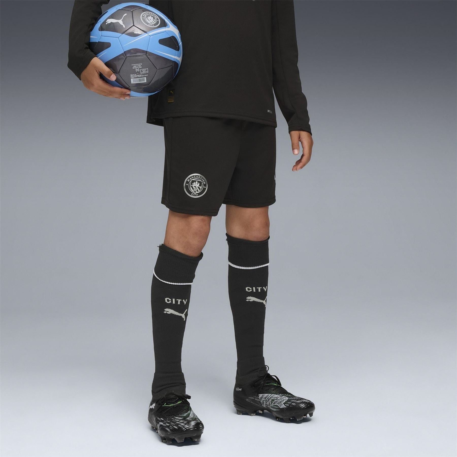 Puma City Away Shorts 2025 2026 Juniors