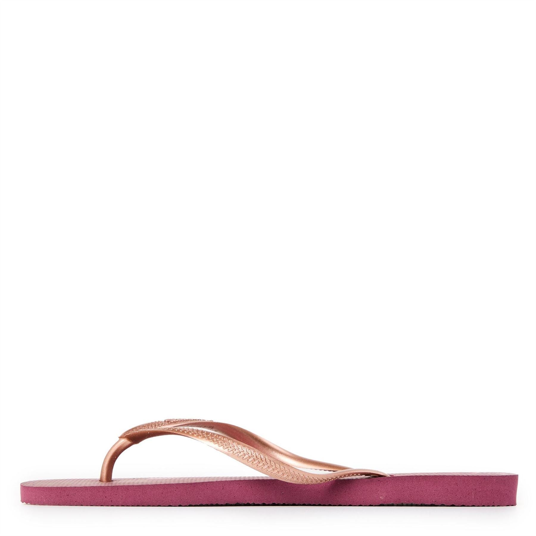 Havaianas Solid Patterned Thong Toe Flip Flops
