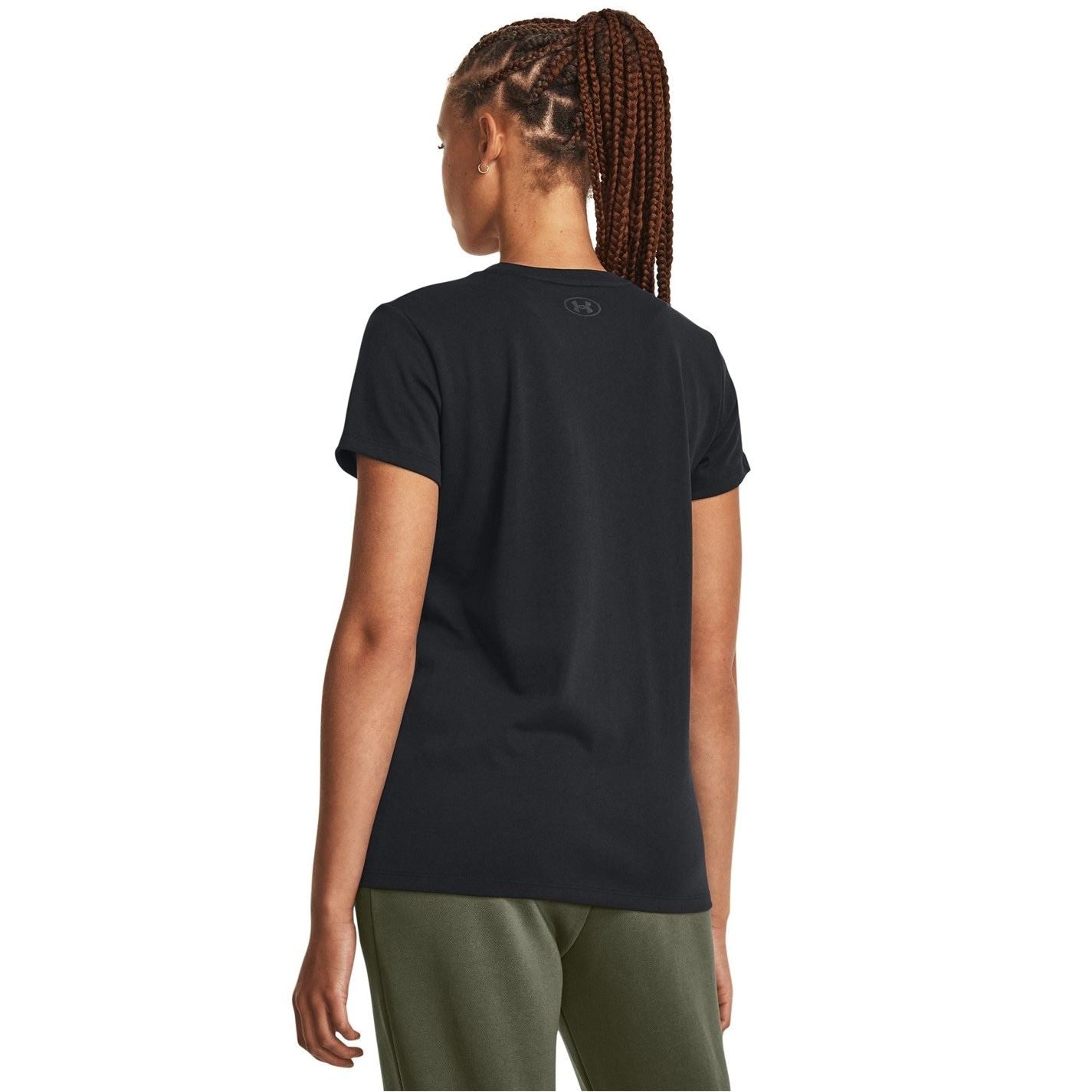 Under Armour Womens Armour Pjt Rck Nght Shft Ss Hw Q4 Gym Top