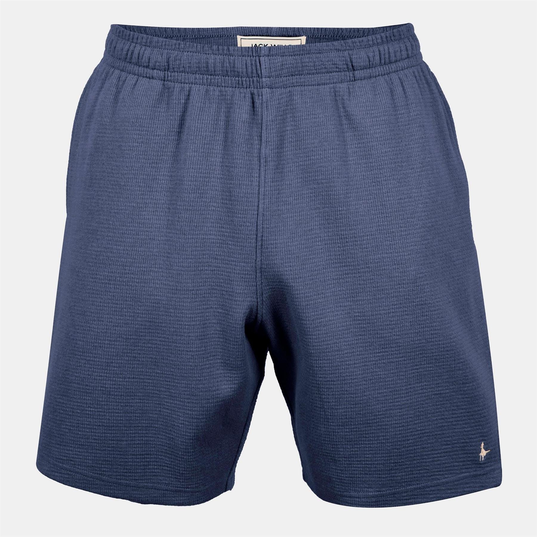 Jack Wills Waffle Bermuda Sweat Shorts with Elasticated Waistband